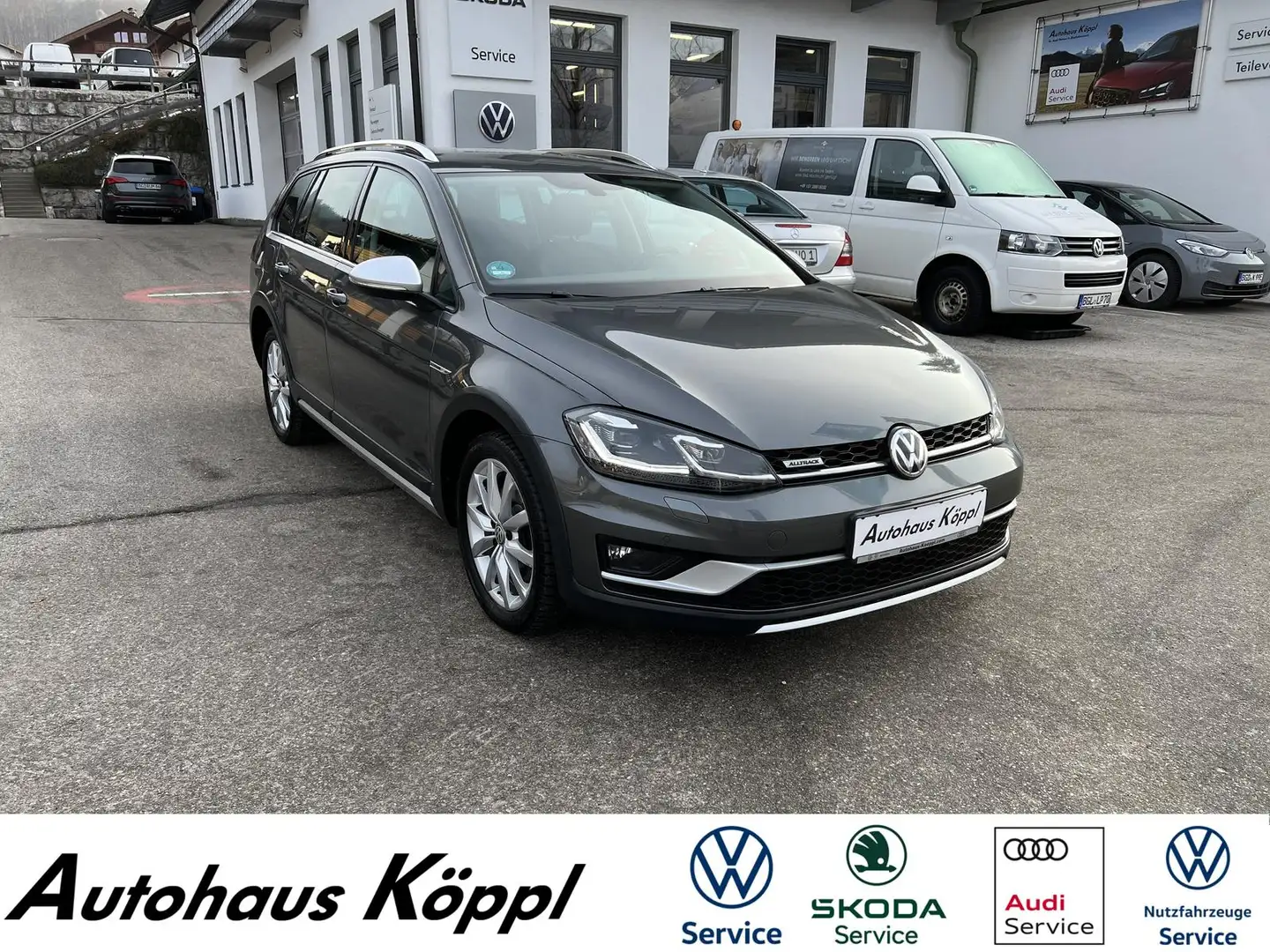 Volkswagen Golf Variant 2.0TDI DSG 4Motion Alltrack PDC LED Grigio - 1