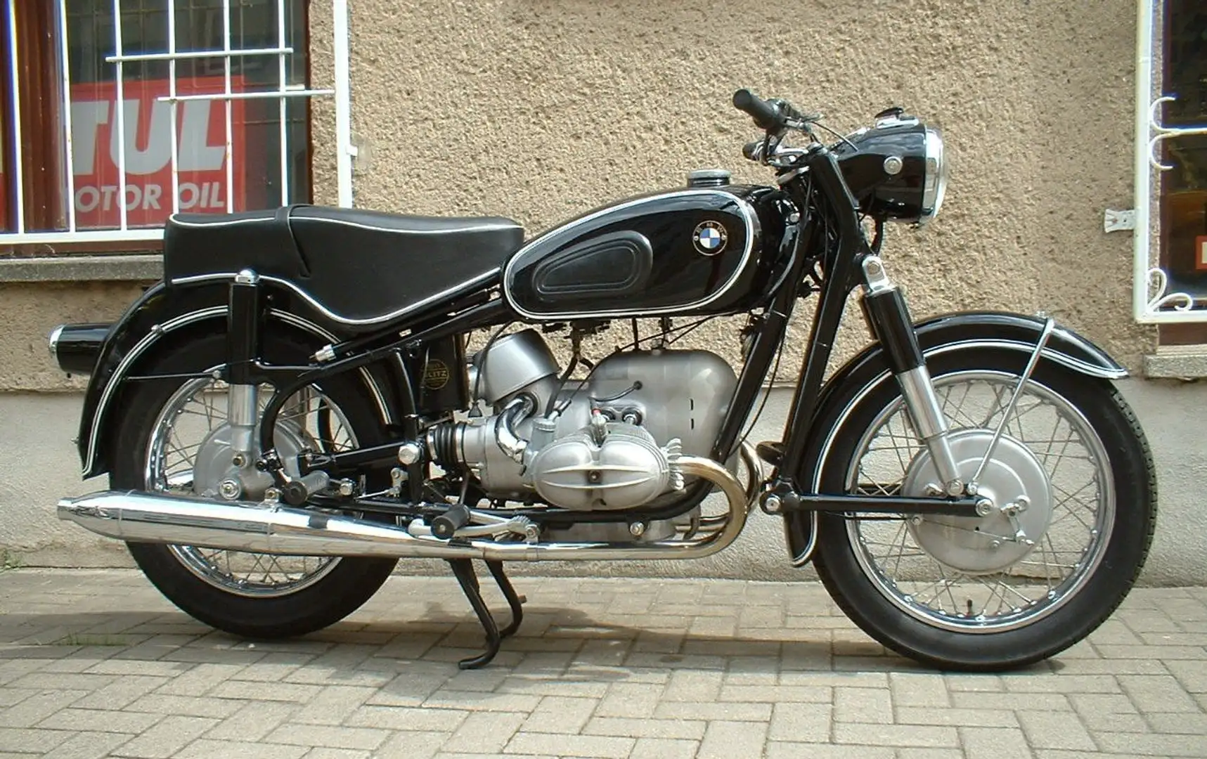 BMW R 69 S in sehr schönem restaurierten Zustand Schwarz - 1
