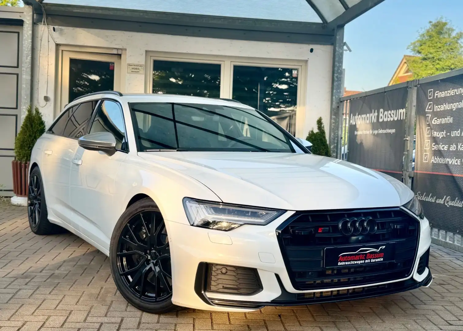 Audi S6 Avant 3.0 TDI quattro Matrix |Alcantara|360Ka Weiß - 2