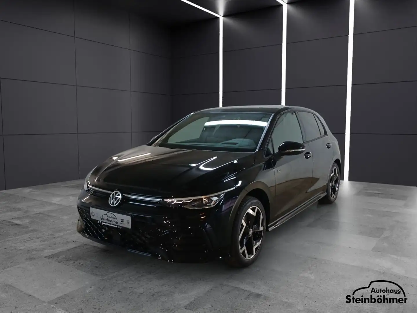 Volkswagen Golf R-Line 1.5 TSI LED-Plus NAVI AHK BusinessPrem Schwarz - 2