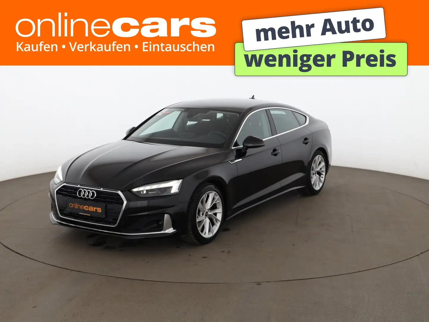 Audi A5 SB 35 TFSI advanced Aut MATRIX NAVI SITZHZG Schwarz - 1