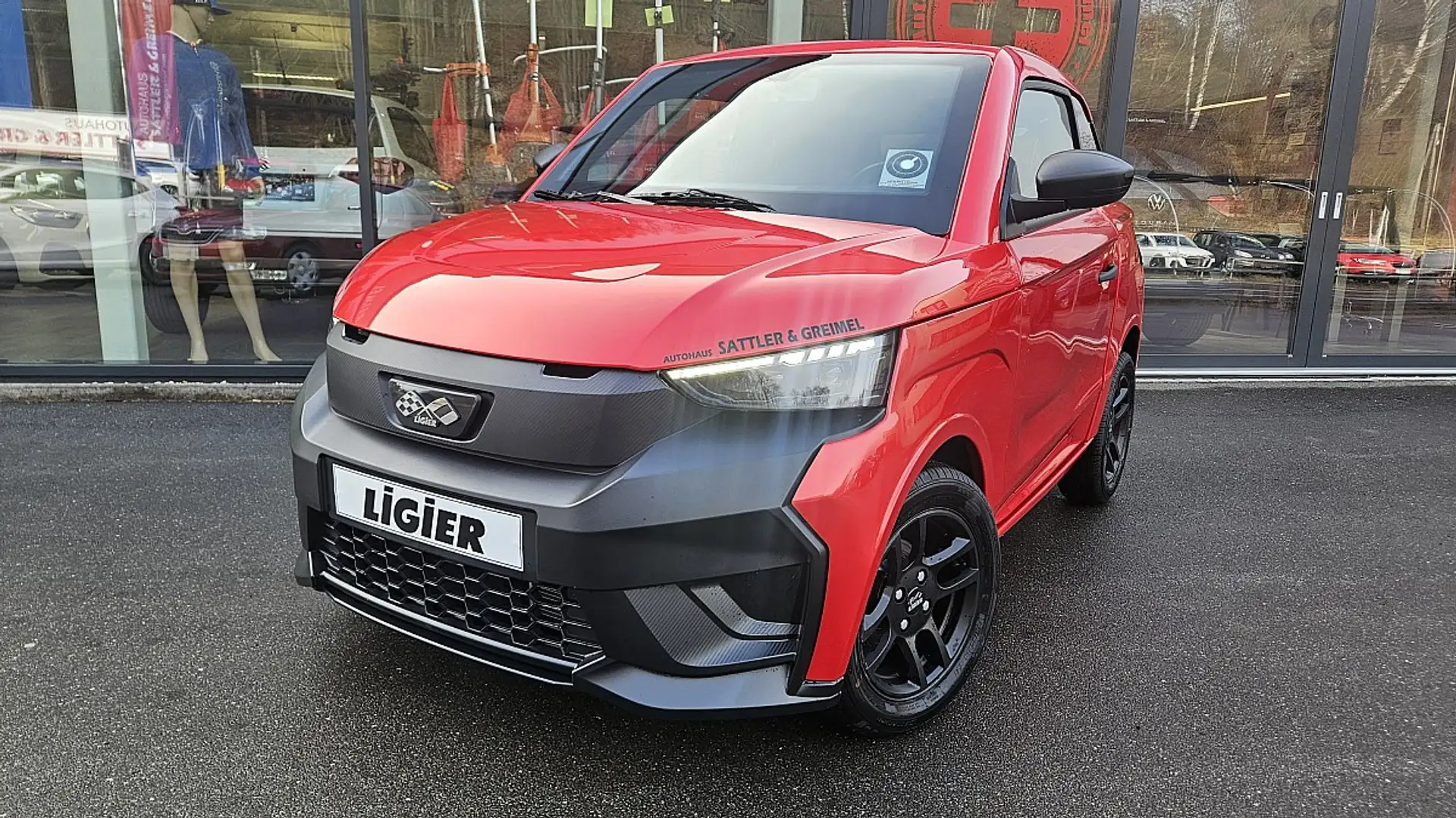 Ligier JS 50 Select L6e Diesel Rot - 1