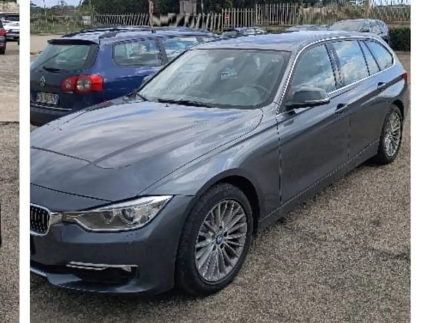 BMW 320 Serie 320d Touring xdrive Luxury navi Marrone - 1