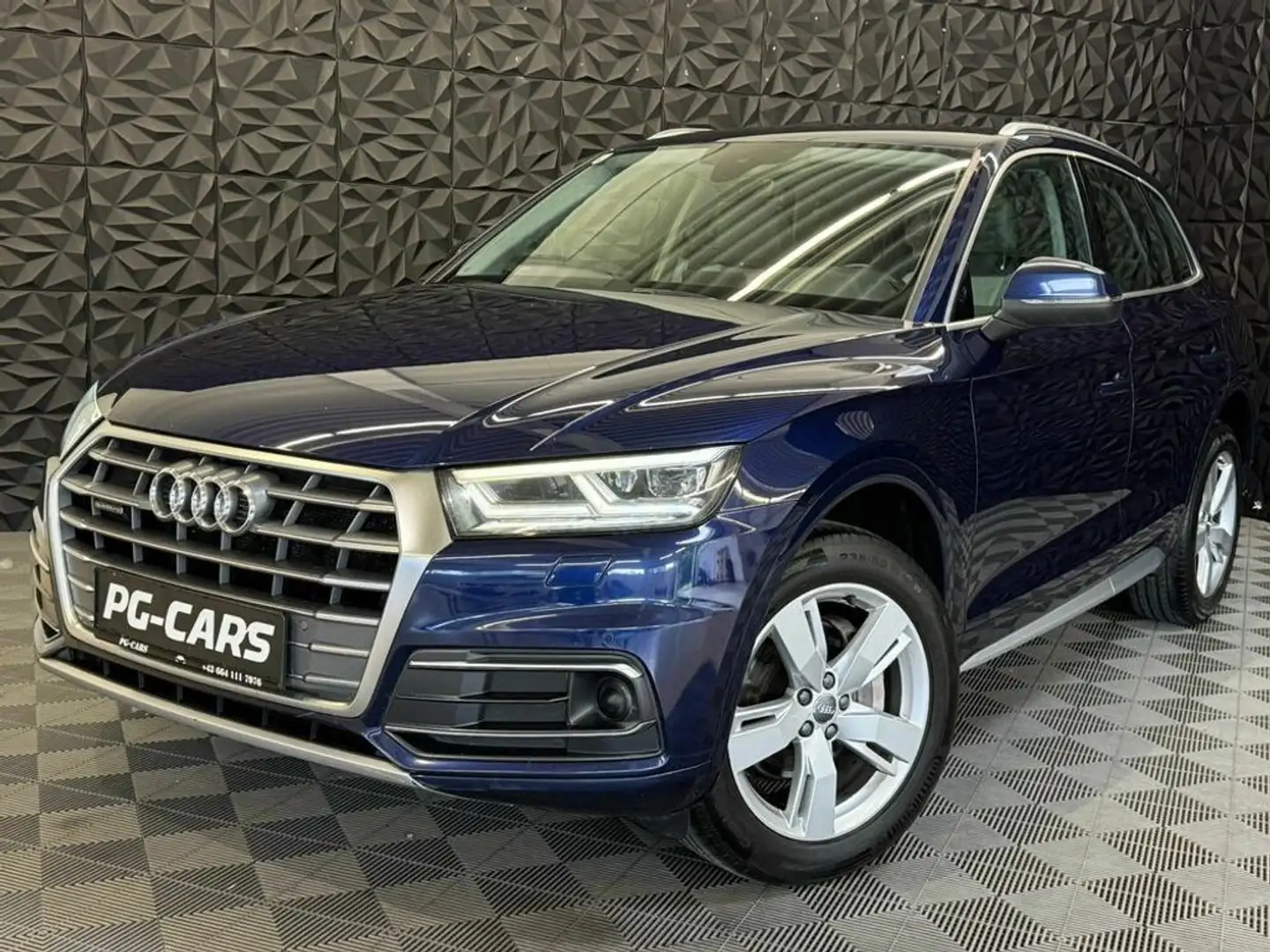 Audi Q5 2.0 TDI quattro Sport Blau - 2