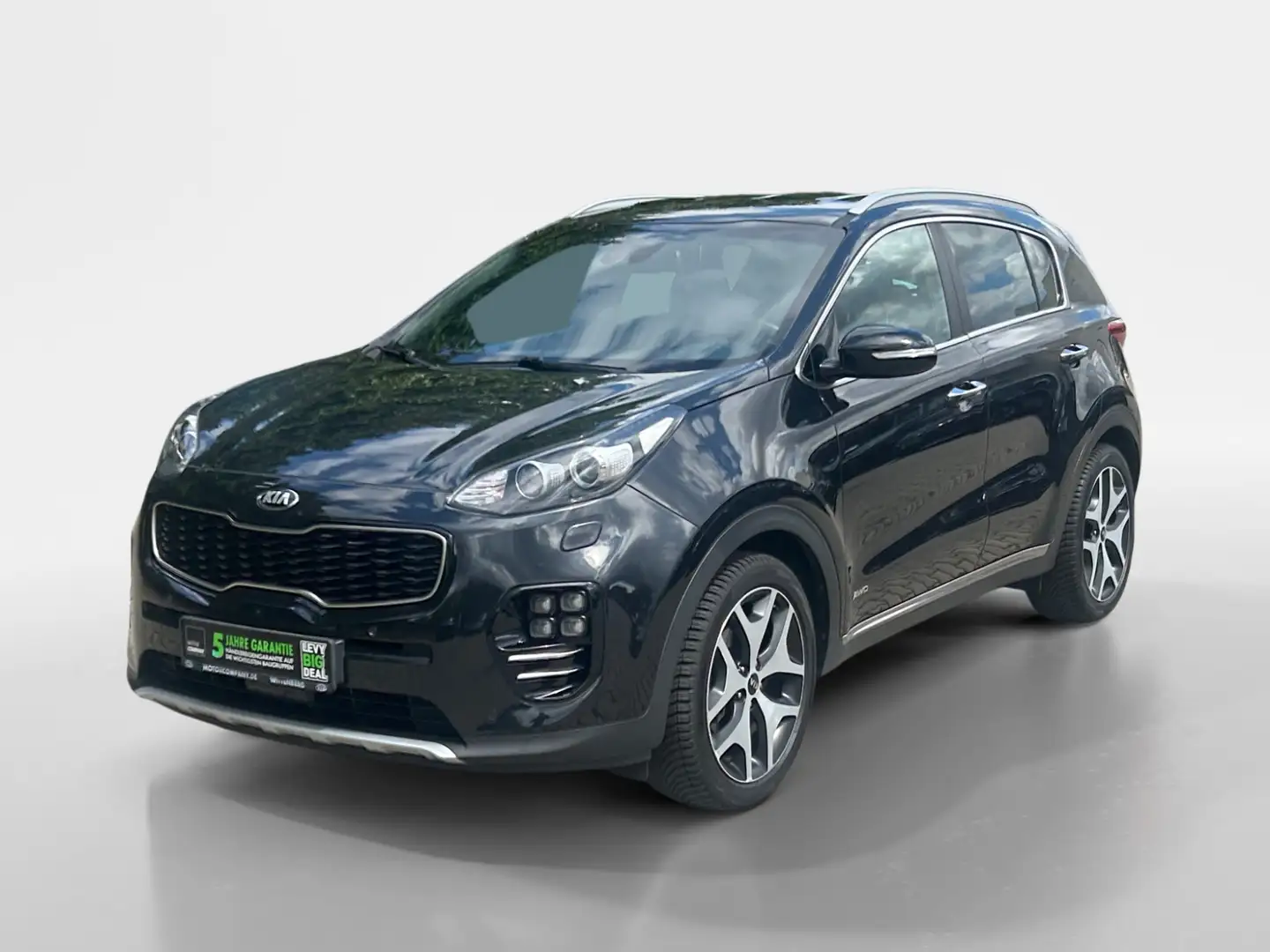 Kia Sportage 1.6 T-GDI GT Line GT-Line Matrix 4xSHZ Schwarz - 2