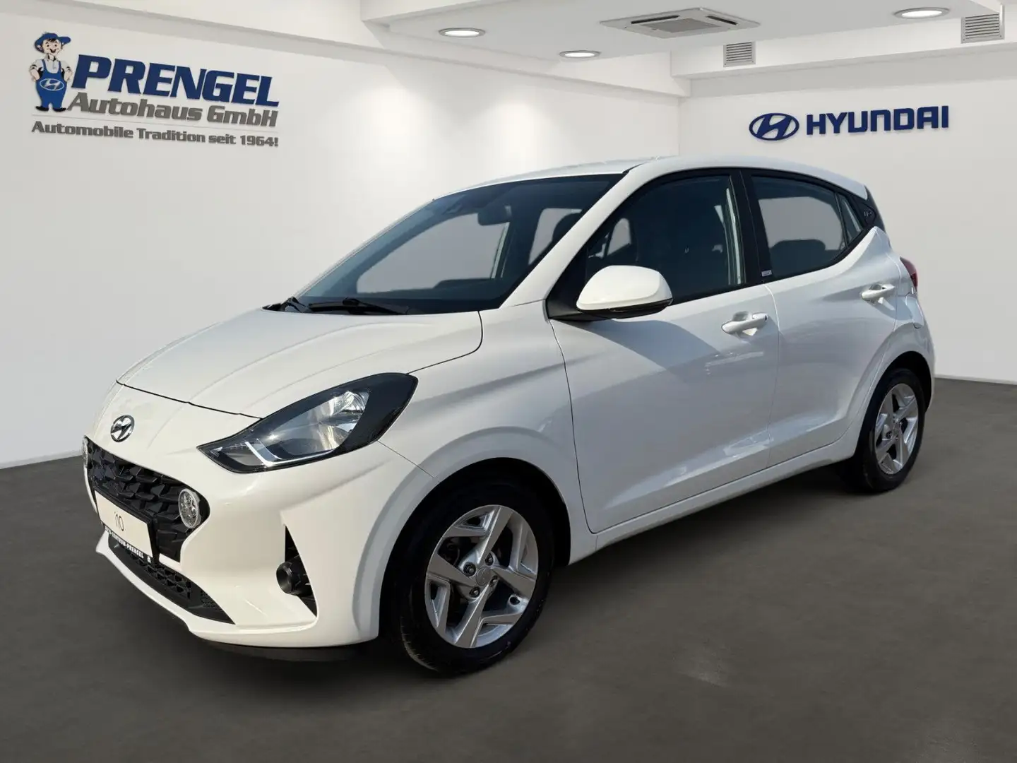 Hyundai i10 1.0 Trend KLIMA/SITZH/CARPLAY/LKRH/PDC Weiß - 1