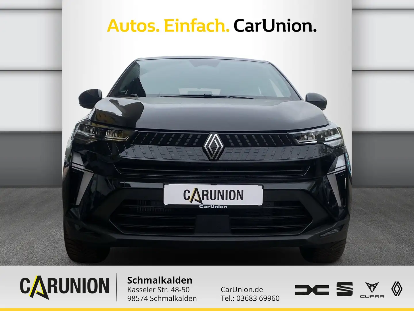Renault Captur Techno Mild Hybrid 140 Schwarz - 2