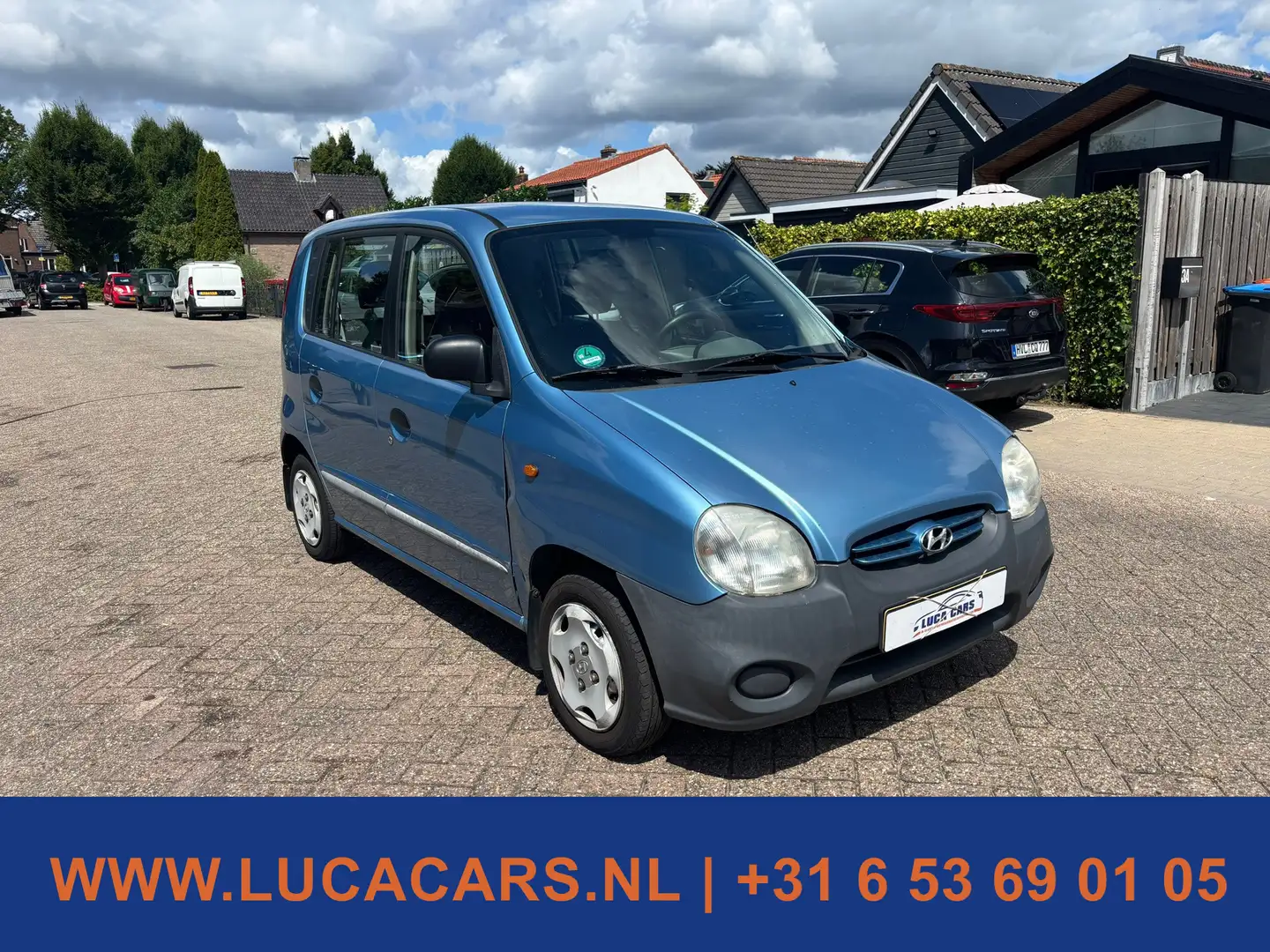 Hyundai Atos Multi 1.0i GLS AIRCO + 2X SLEUTEL! Blauw - 2