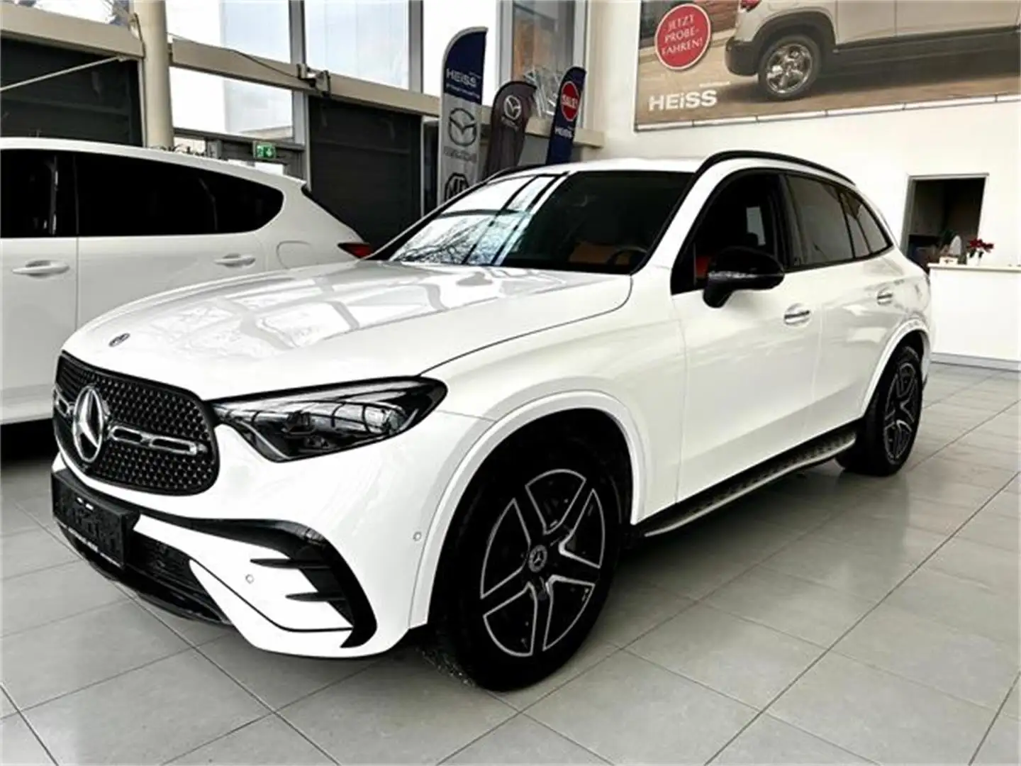 Mercedes-Benz GLC 220 d MHEV 4MATIC Aut. Allrad mit Automatik Weiß - 1