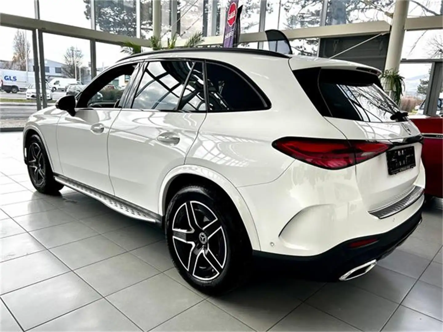 Mercedes-Benz GLC 220 d MHEV 4MATIC Aut. Allrad mit Automatik Weiß - 2