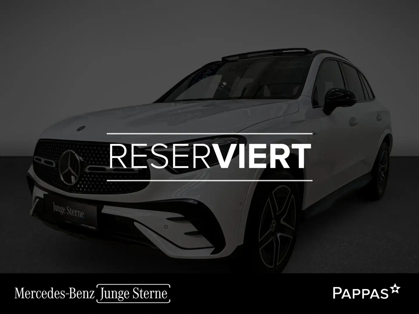 Mercedes-Benz GLC 300 de 4MATIC mit EQ Hybrid Technologie Österr Weiß - 1
