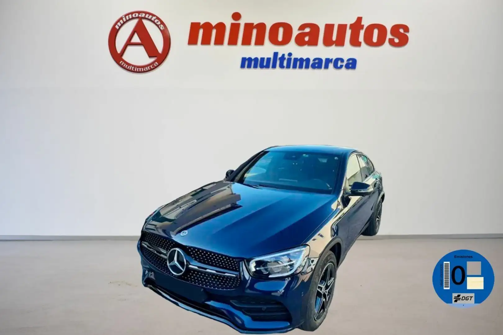 Mercedes-Benz GLC 350 Coupé 350d 4Matic Aut. Niebieski - 1