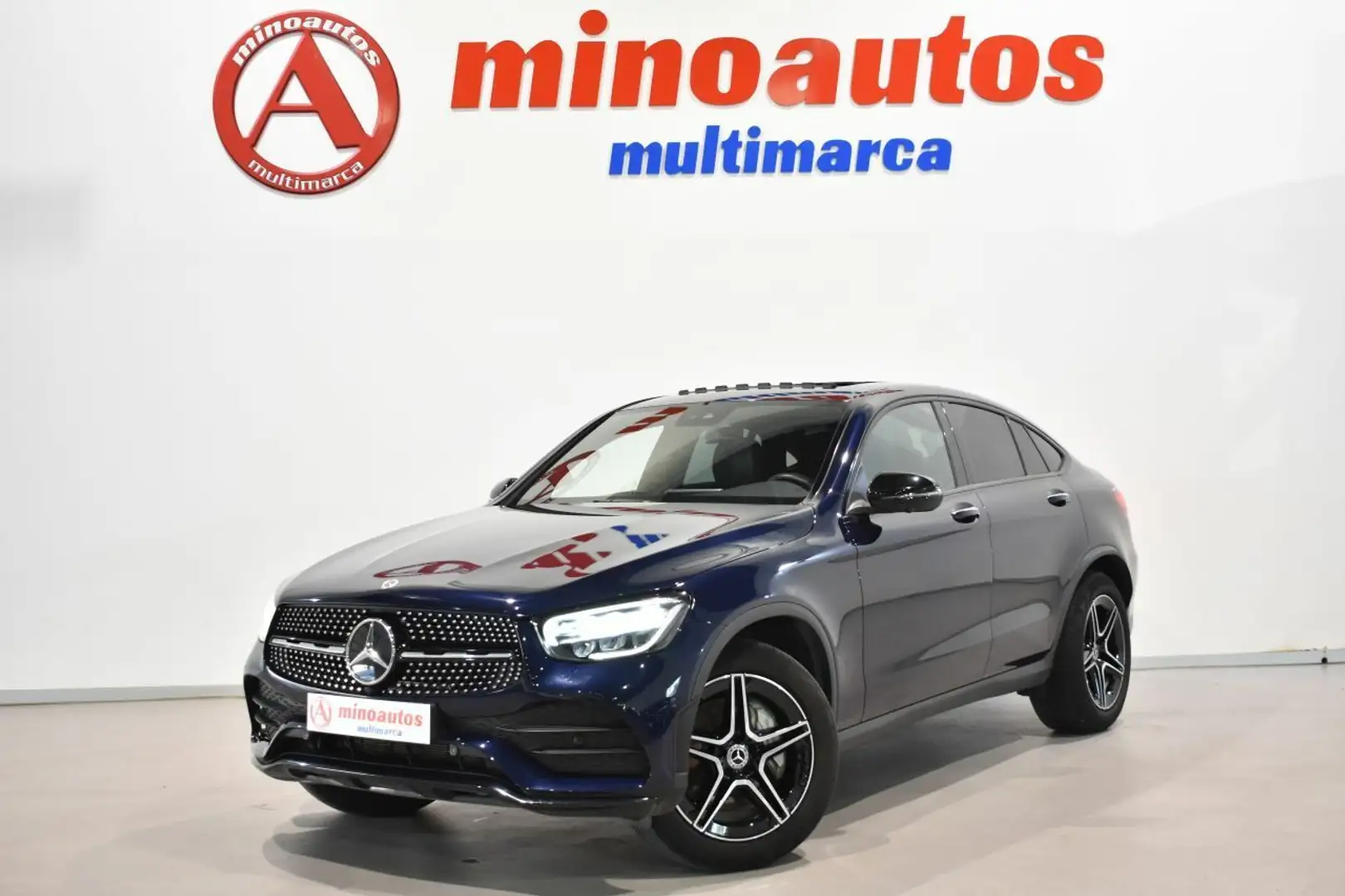 Mercedes-Benz GLC 350 Coupé 350d 4Matic Aut. Blauw - 2