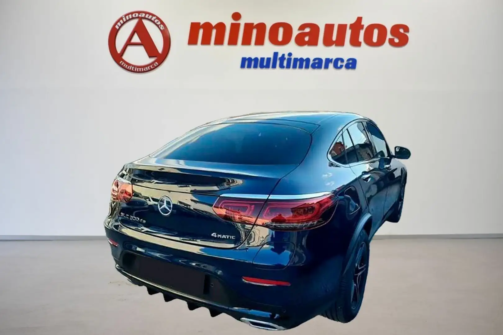 Mercedes-Benz GLC 350 Coupé 350d 4Matic Aut. Niebieski - 2