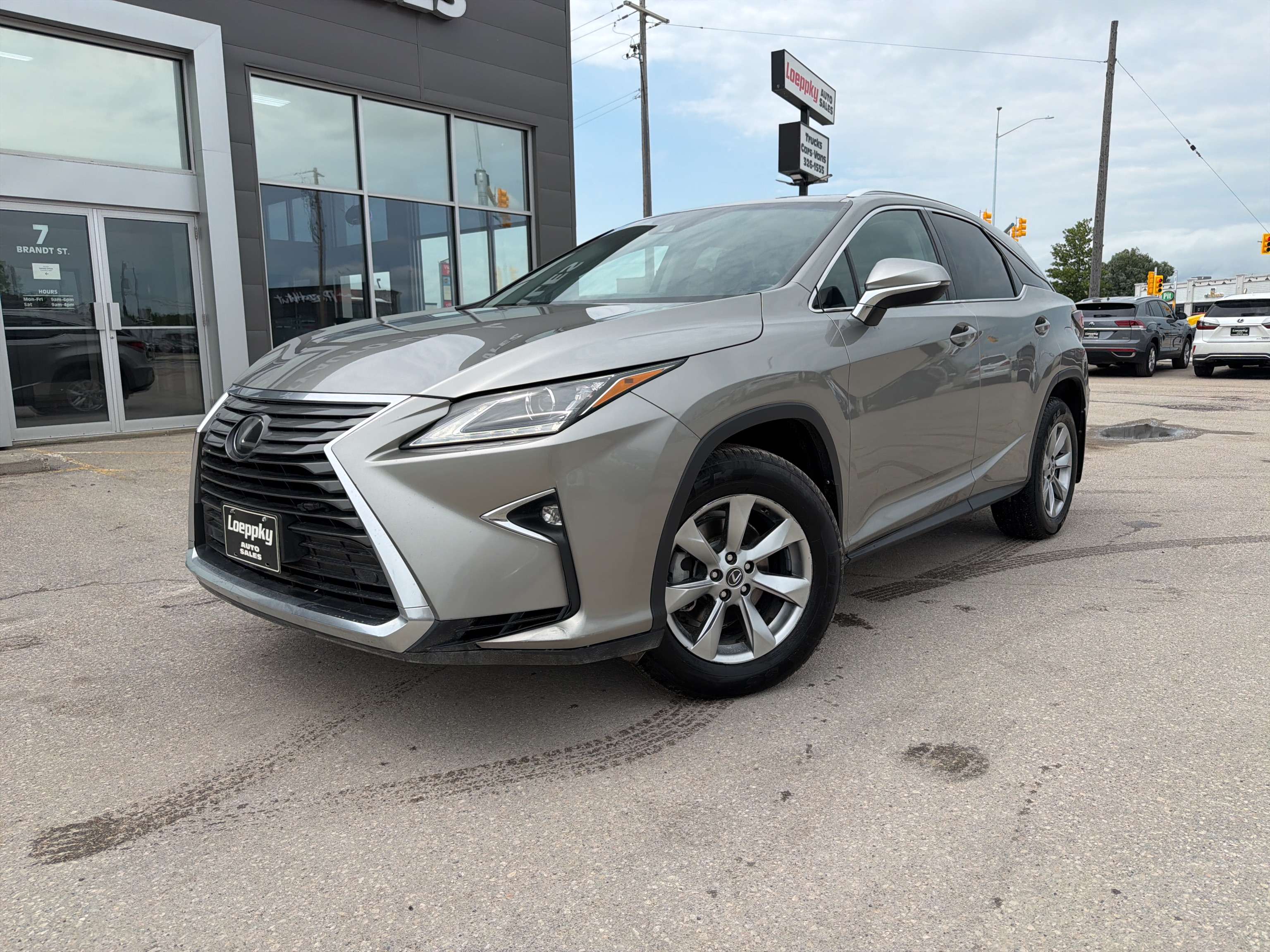 Gold 2018 Lexus RX SUV / Crossover All-Wheel Drive Automatic