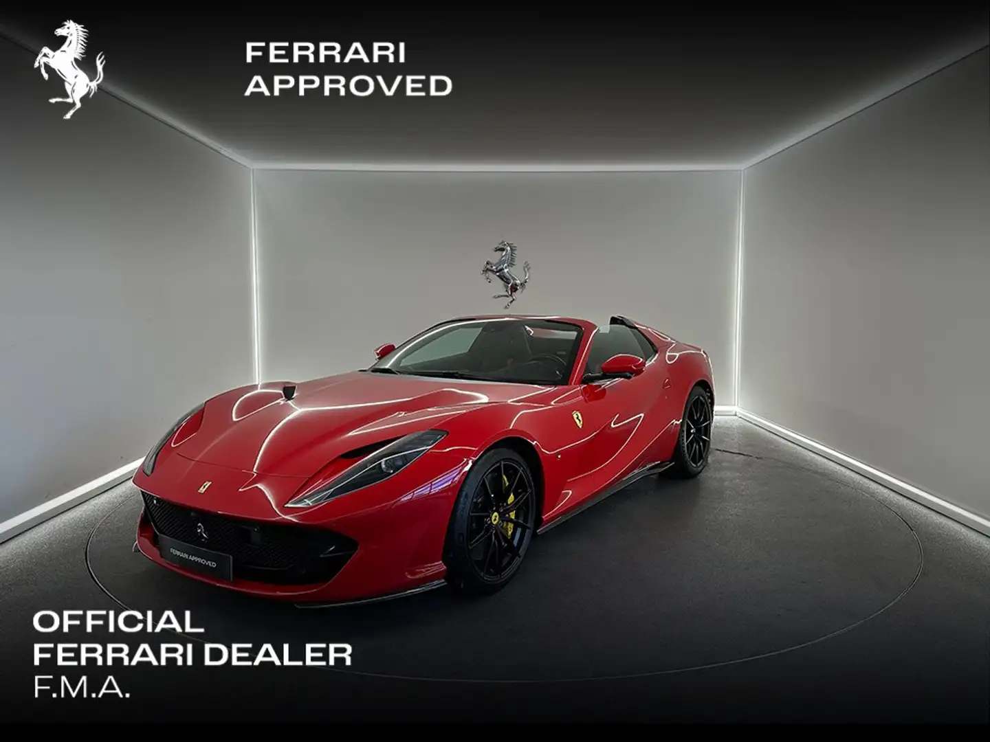 Ferrari 812 GTS / Rosso Corsa / Ferrari Approved Rood - 1
