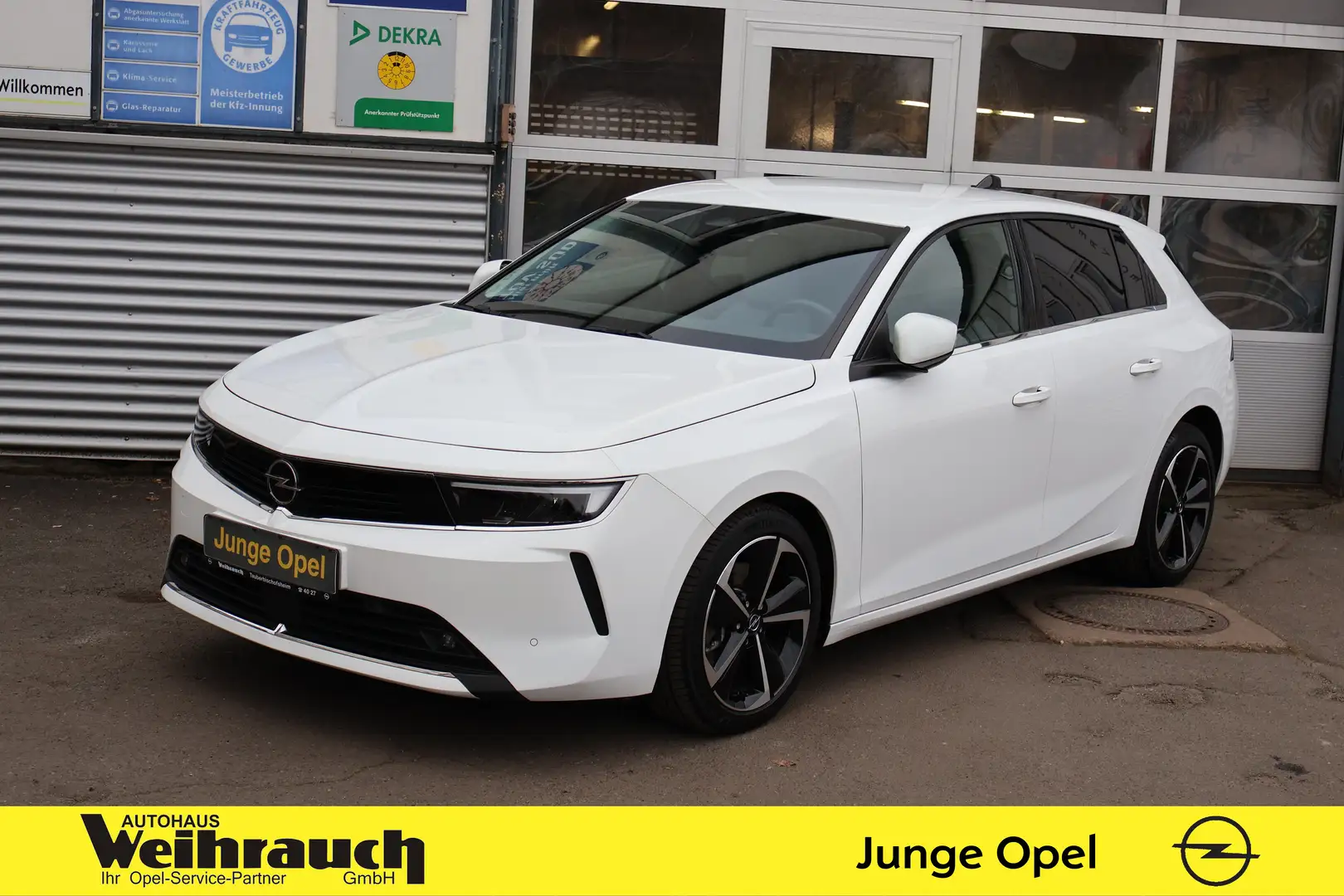 Opel Astra 5-T 1.5 Diesel AT8 Busi Elegance+ACC+Navi+ Weiß - 1