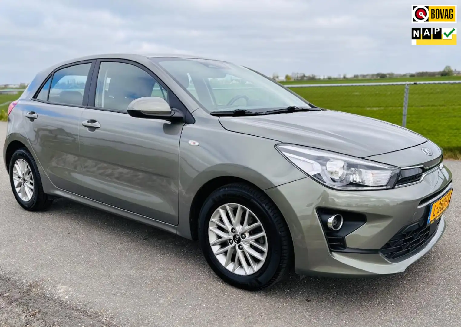 Kia Rio 1.0 T-GDi MHEV DynamicLine Groen - 1