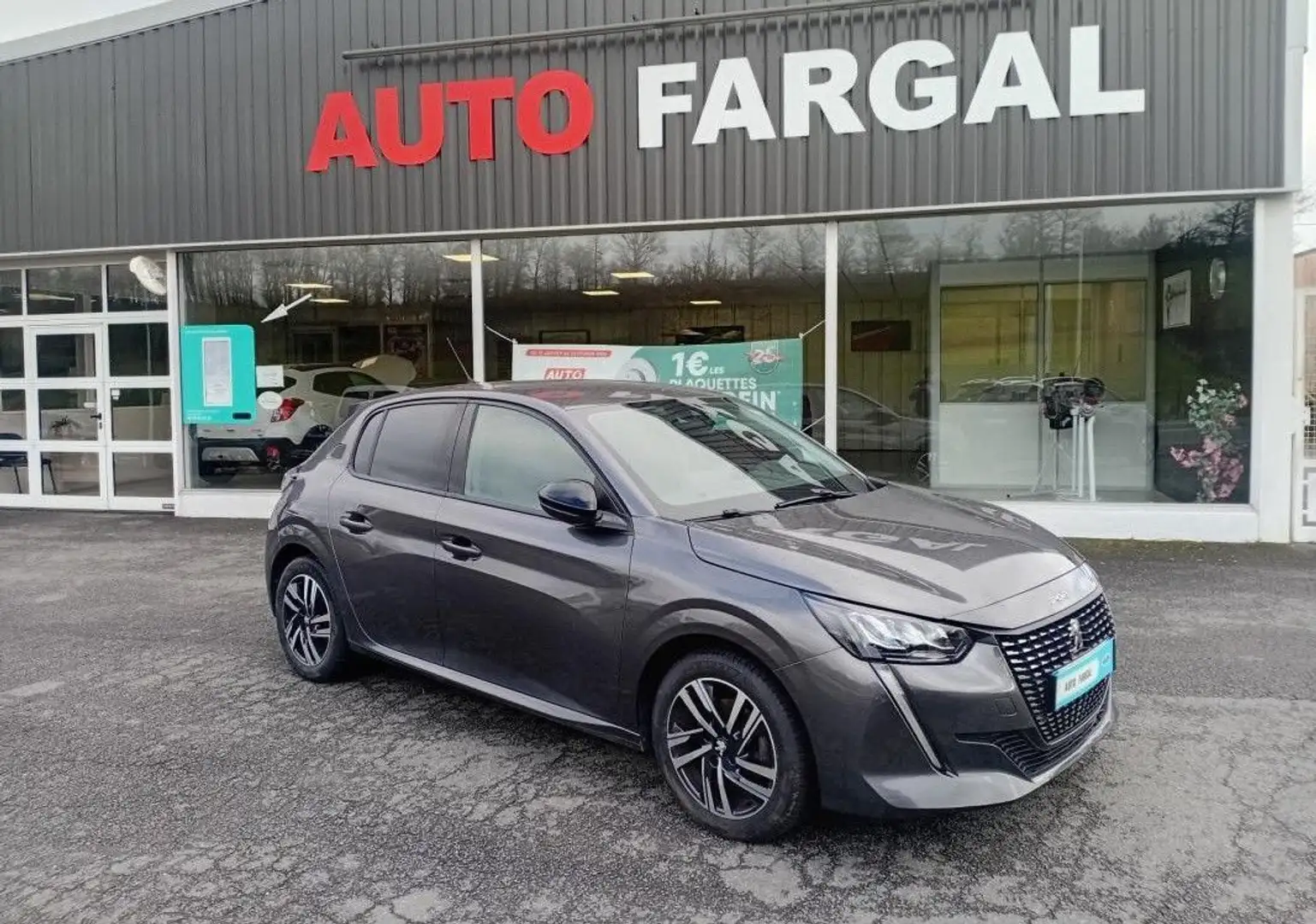 Peugeot 208 PureTech 100 S&S BVM6 Allure Gris - 1