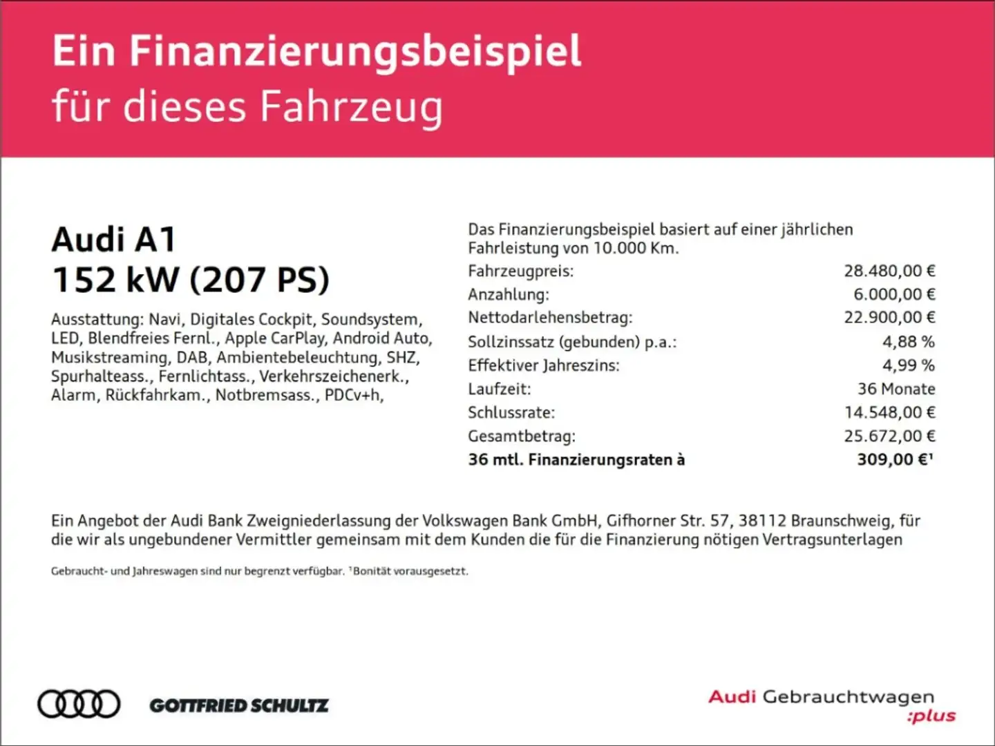 Audi A1 Sportback 40 TFSI S line MMI PDC VIRTUAL RFK Grau - 2
