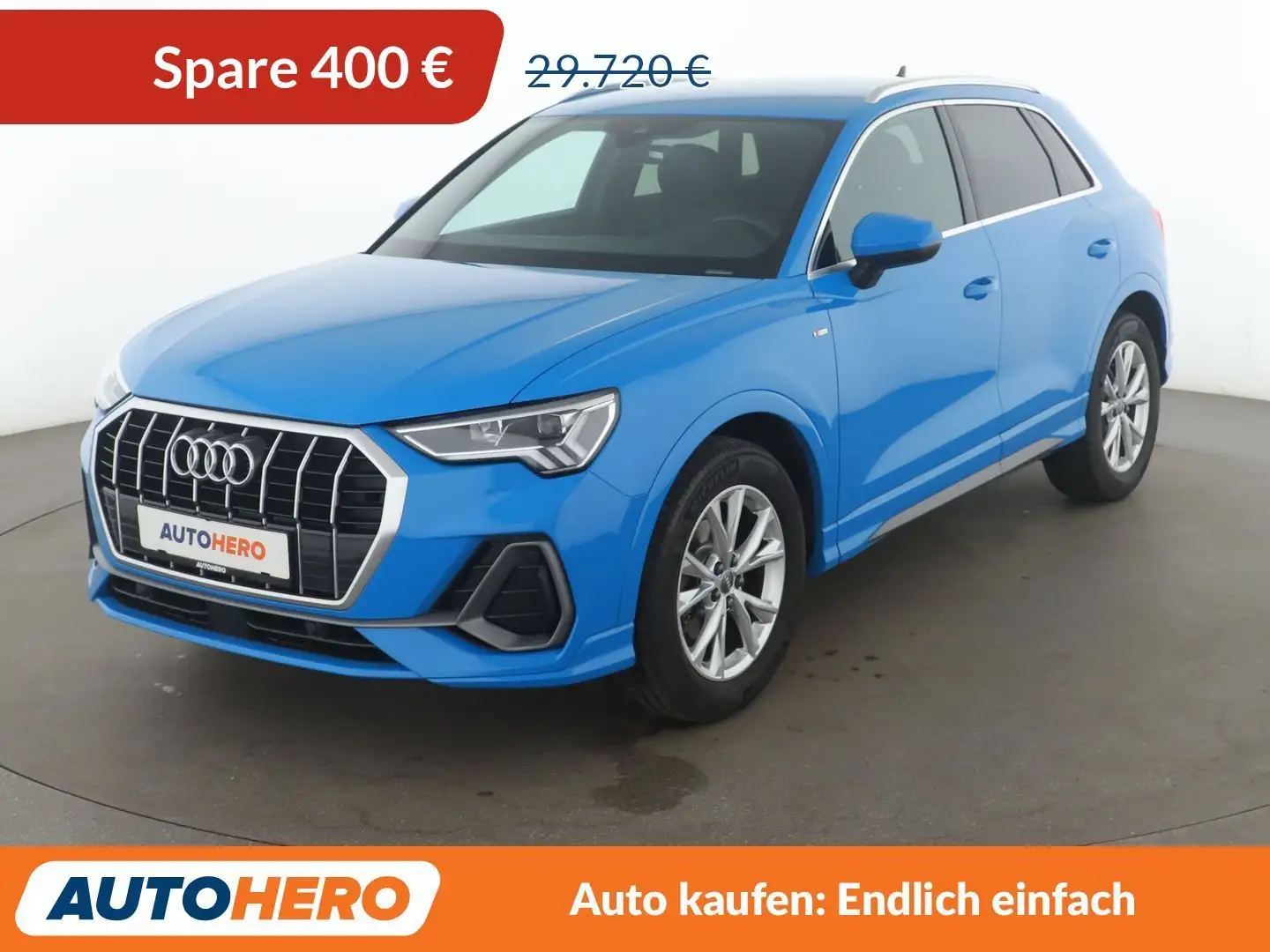 Audi Q3 35 TFSI S Line Aut.*NAVI*LED*TEMPO*PDC* Blau - 1