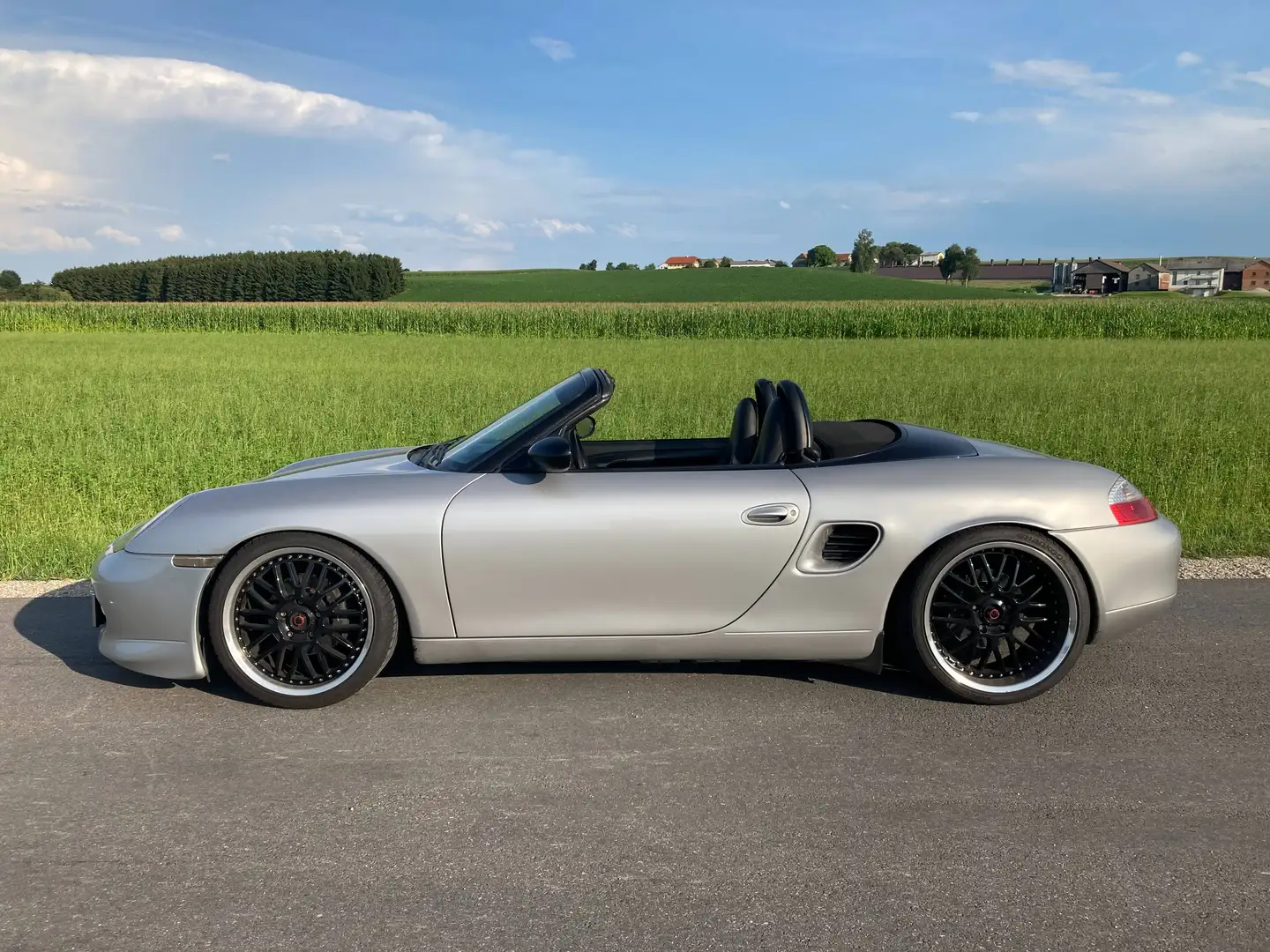 Porsche Boxster 134.600km Motorlaufleistung - Austauschmotor / Pickerl Neu / typisierte Umbauten Silber - 2