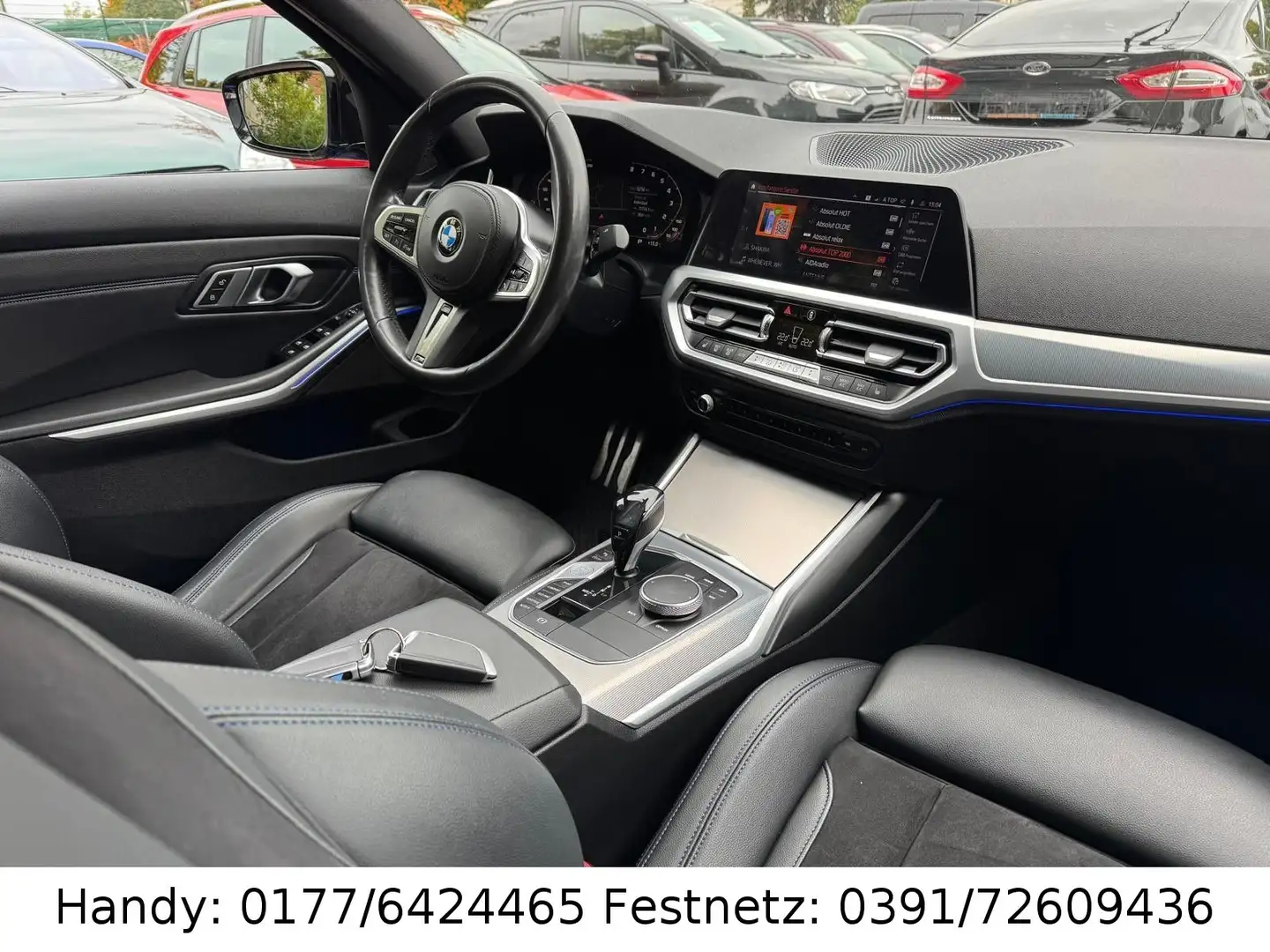 BMW 330 i M-PERFORMANCE/LASER/HEAD-UP/DIGITAL-TACHO Blauw - 2