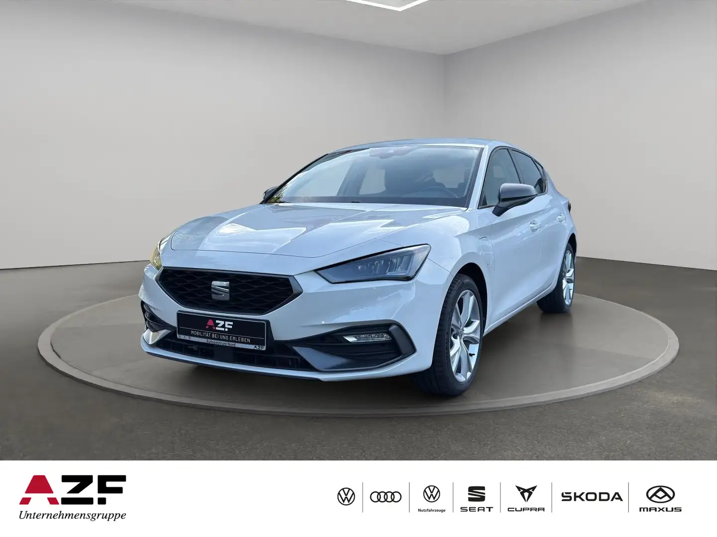SEAT Leon 1.4 e-Hybrid DSG FR AHK+NAVI+LED+ACC Weiß - 1