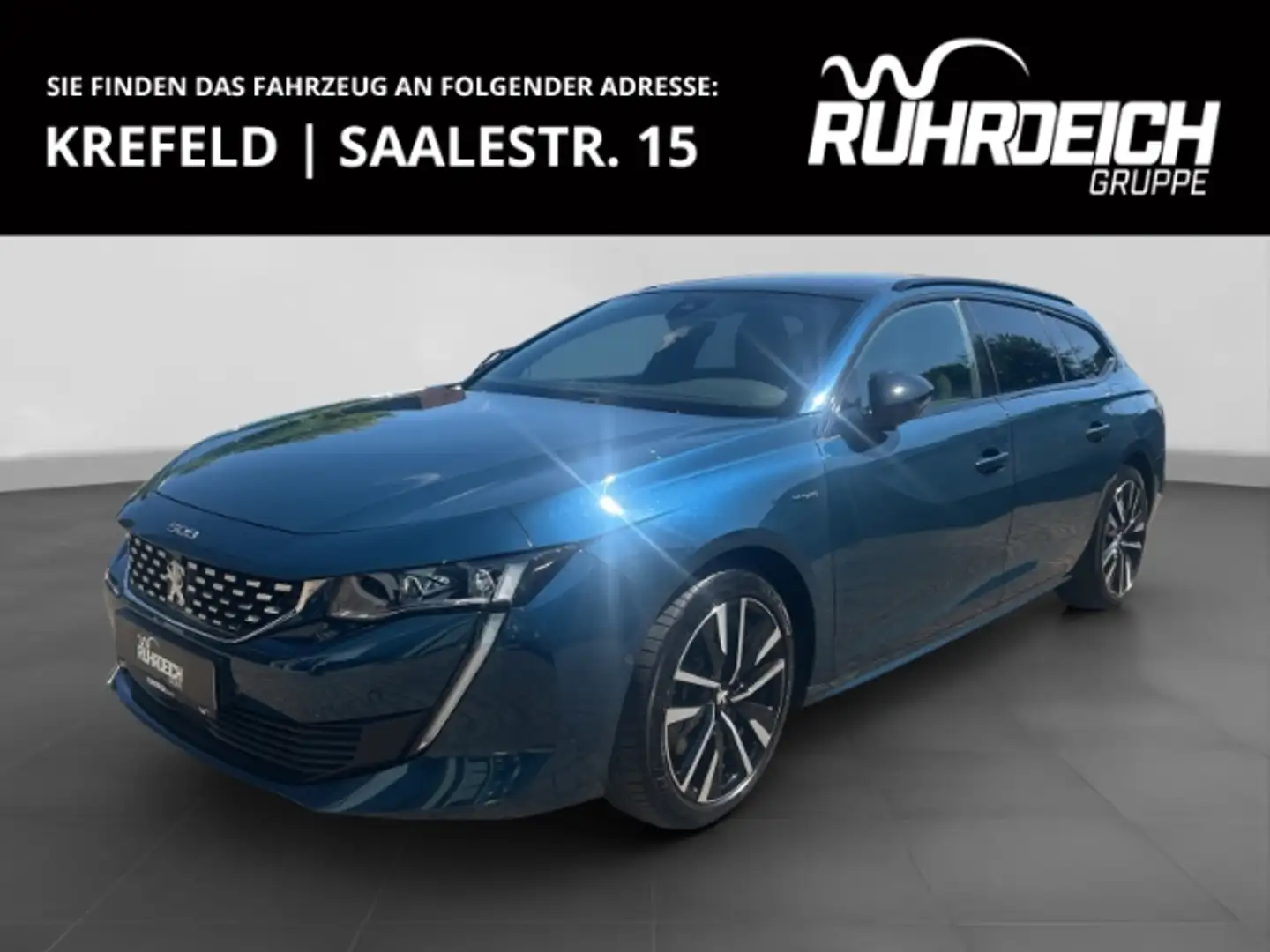 Peugeot 508 SW Hybrid 225 GT Pack Plug-In EU6d AD El. Panodach Blau - 1