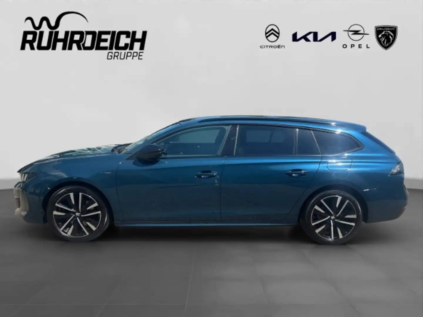 Peugeot 508 SW Hybrid 225 GT Pack Plug-In EU6d AD El. Panodach Blau - 2