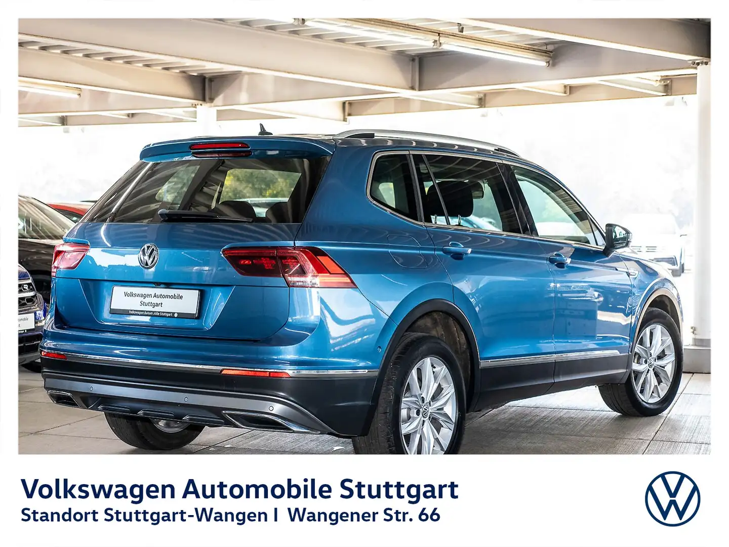 Volkswagen Tiguan Allspace Highline 2.0 TDI DSG Navi Kamera Blau - 2