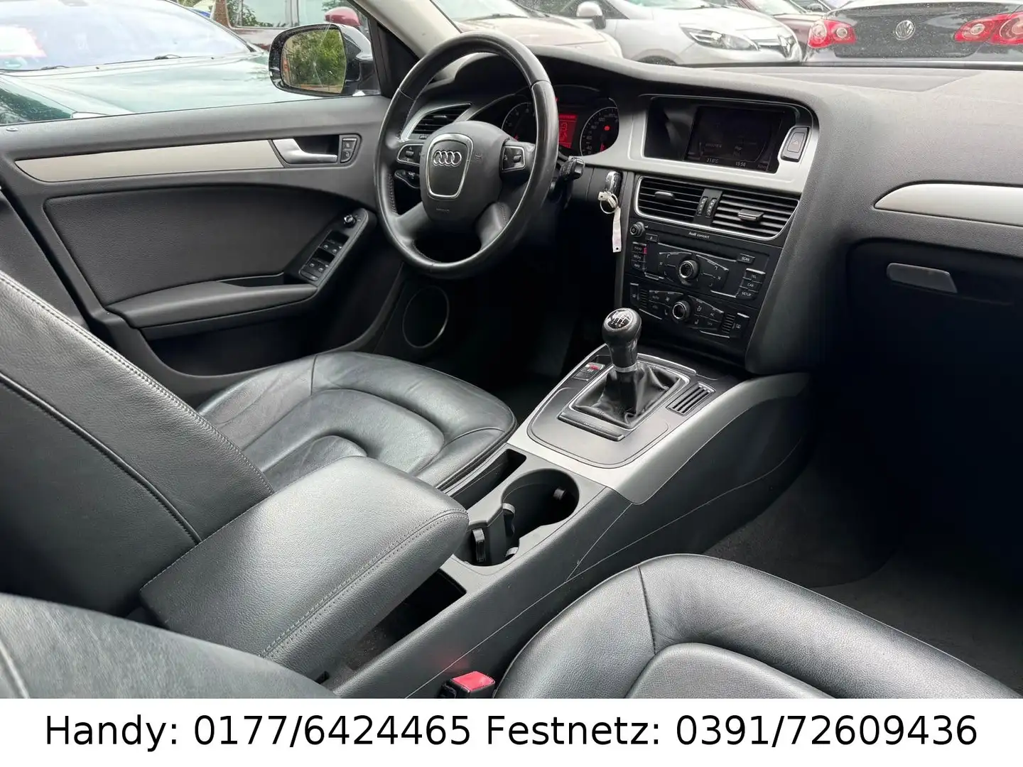 Audi A4 1.8 TFSI Avant KLIMA/LEDER/SHZ/PDC/ALU Zwart - 2