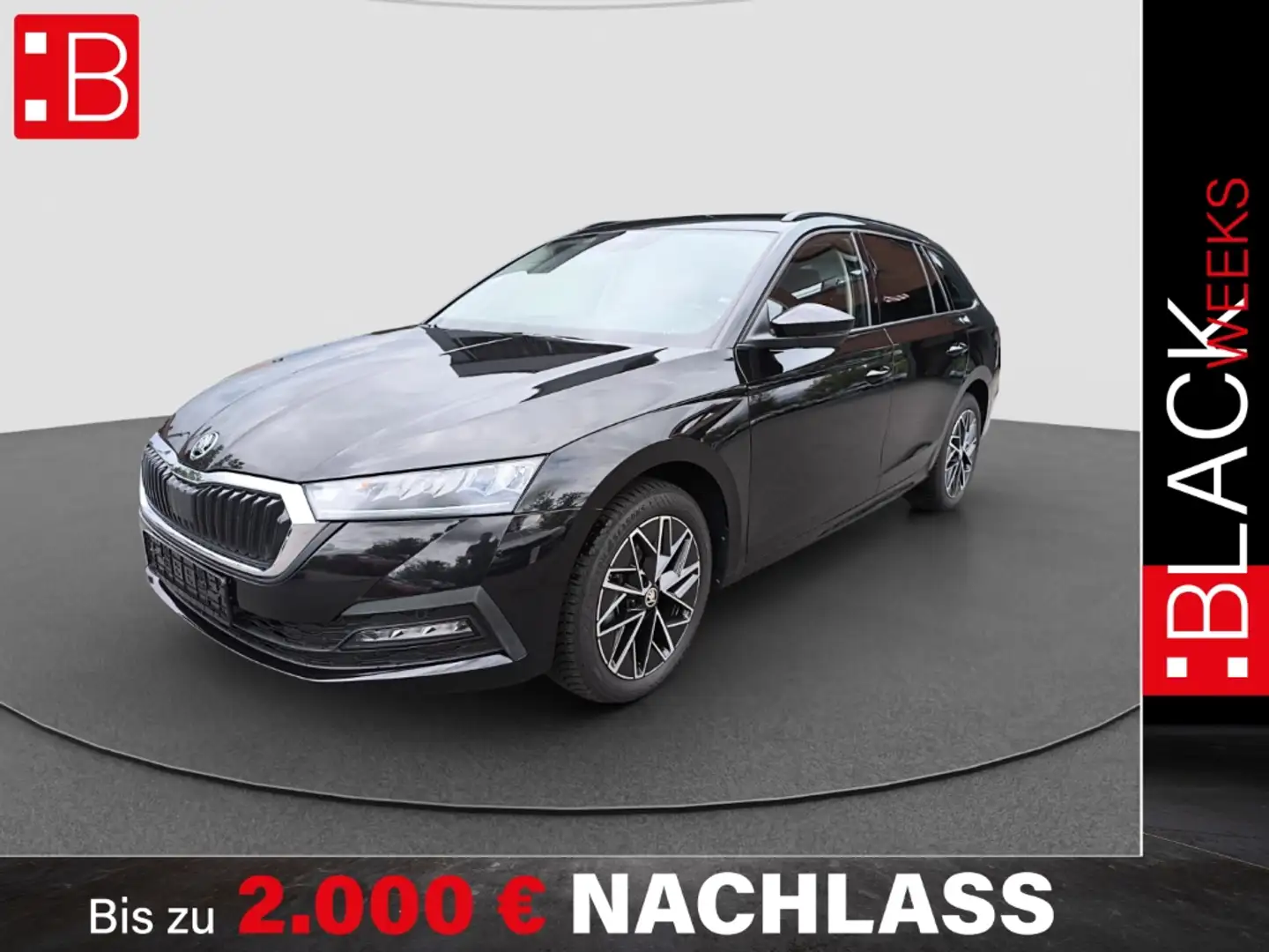 Skoda Octavia Combi 1.5 TSI e-TEC DSG Ambition LED NAVI RFL PDC Noir - 1