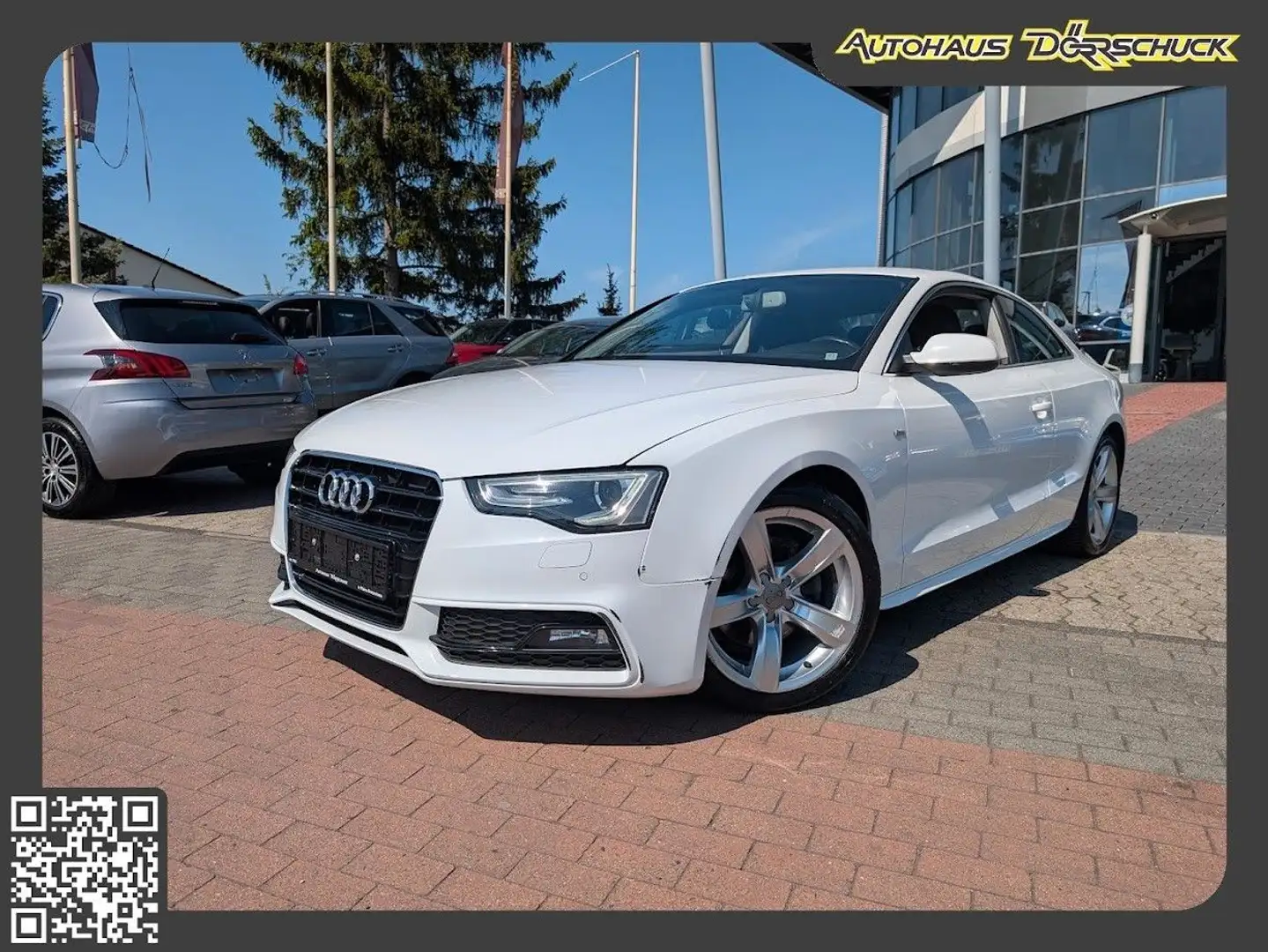 Audi A5 Coupe 2.0 TDI S-Line | NAVI | Xenon | PDC Bílá - 1