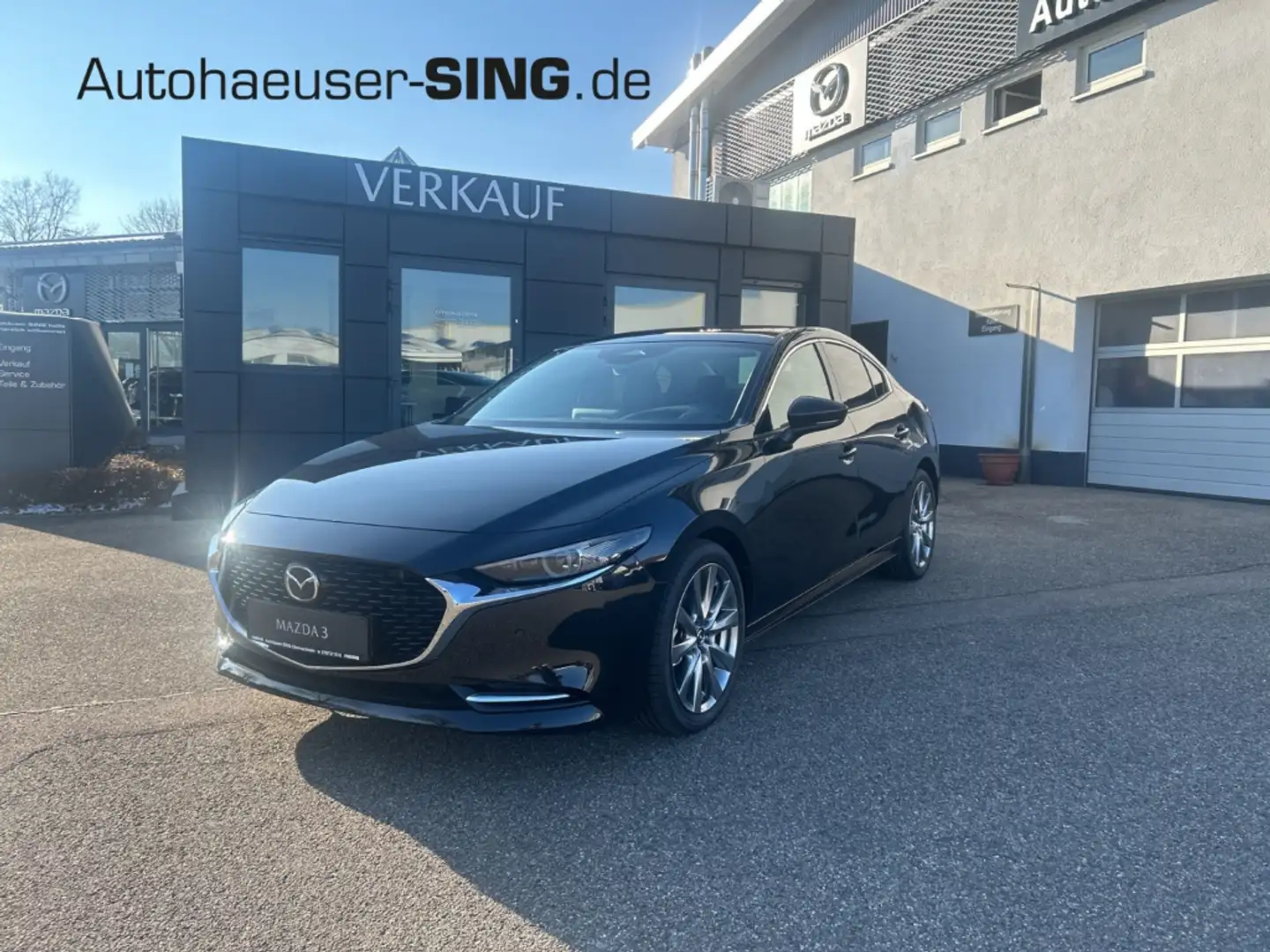Mazda 3 Fastback Exclusive-Line SKYACTIV-X BOSE LED Schwarz - 1