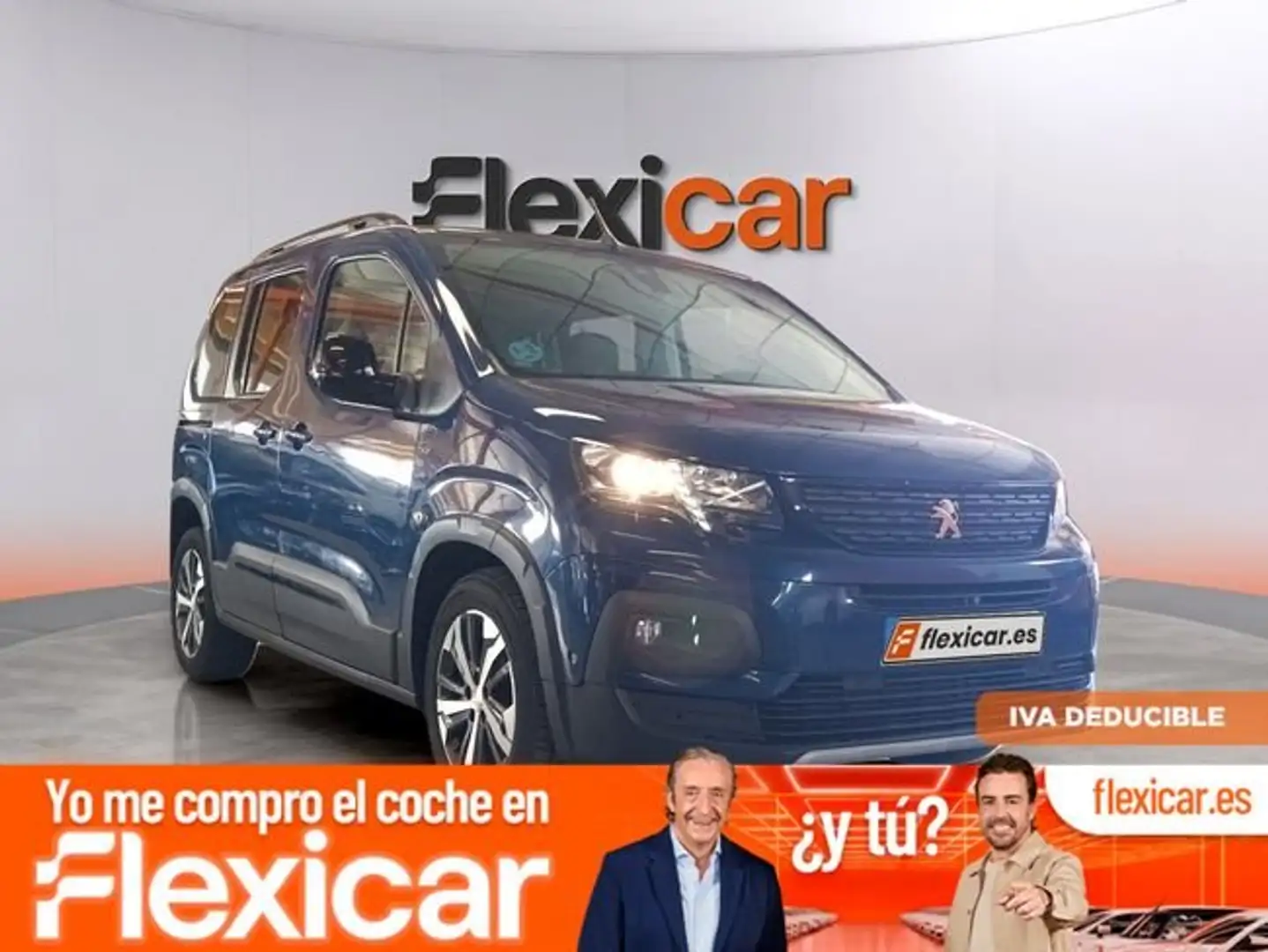 Peugeot Rifter GT BlueHDi 100 - 5P (2023) Azul - 1