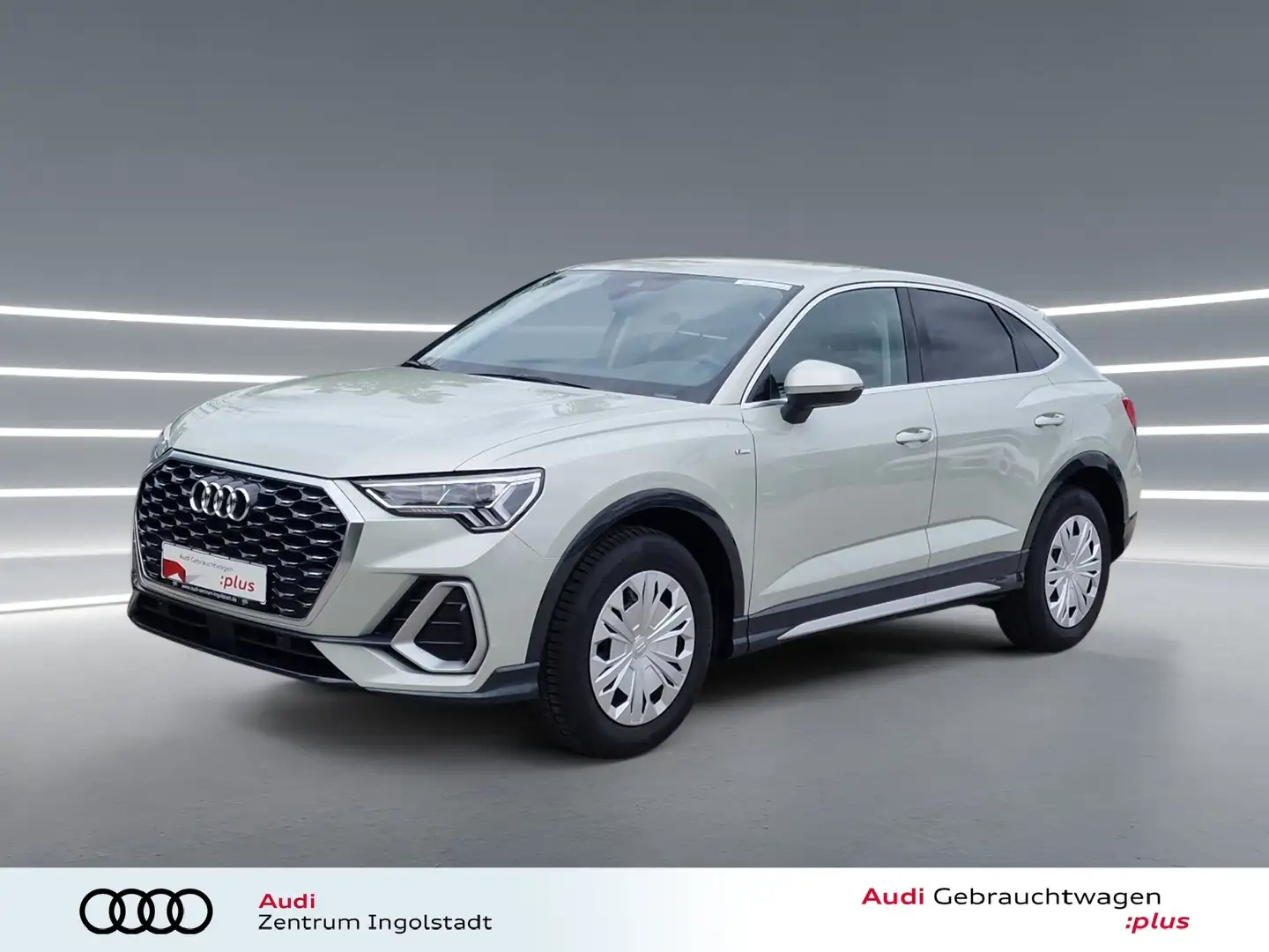 Audi Q3 Sportback 35 TFSI S line LED NAVI AHK ACC 19" Argent - 1