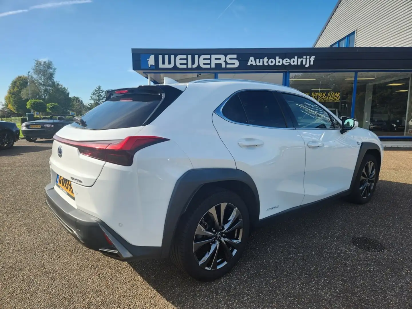 Lexus UX 250h 250H F Sport, Schuifdak, Sportstoelen, Android/App Blanc - 2