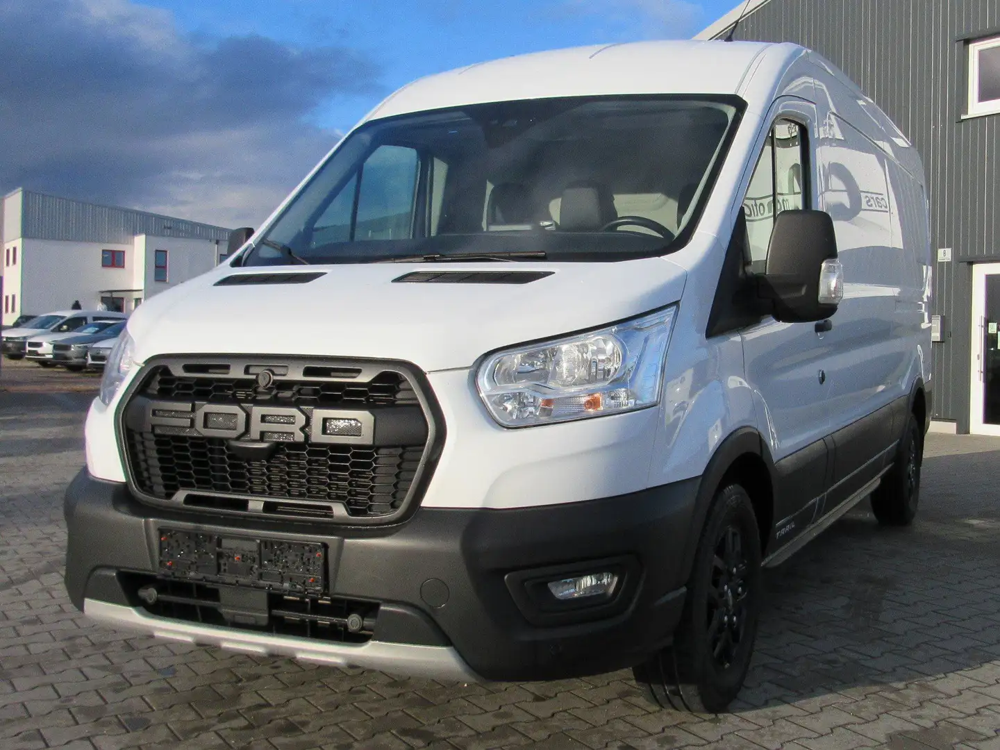 Ford Transit 350 L3H2 2.0 EcoBlue Trail- ACC|SHZ|AHK Weiß - 1