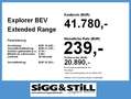 Ford Explorer BEV Extended Range RWD NAV*iACC*SHZ*BLIS Weiß - thumbnail 3