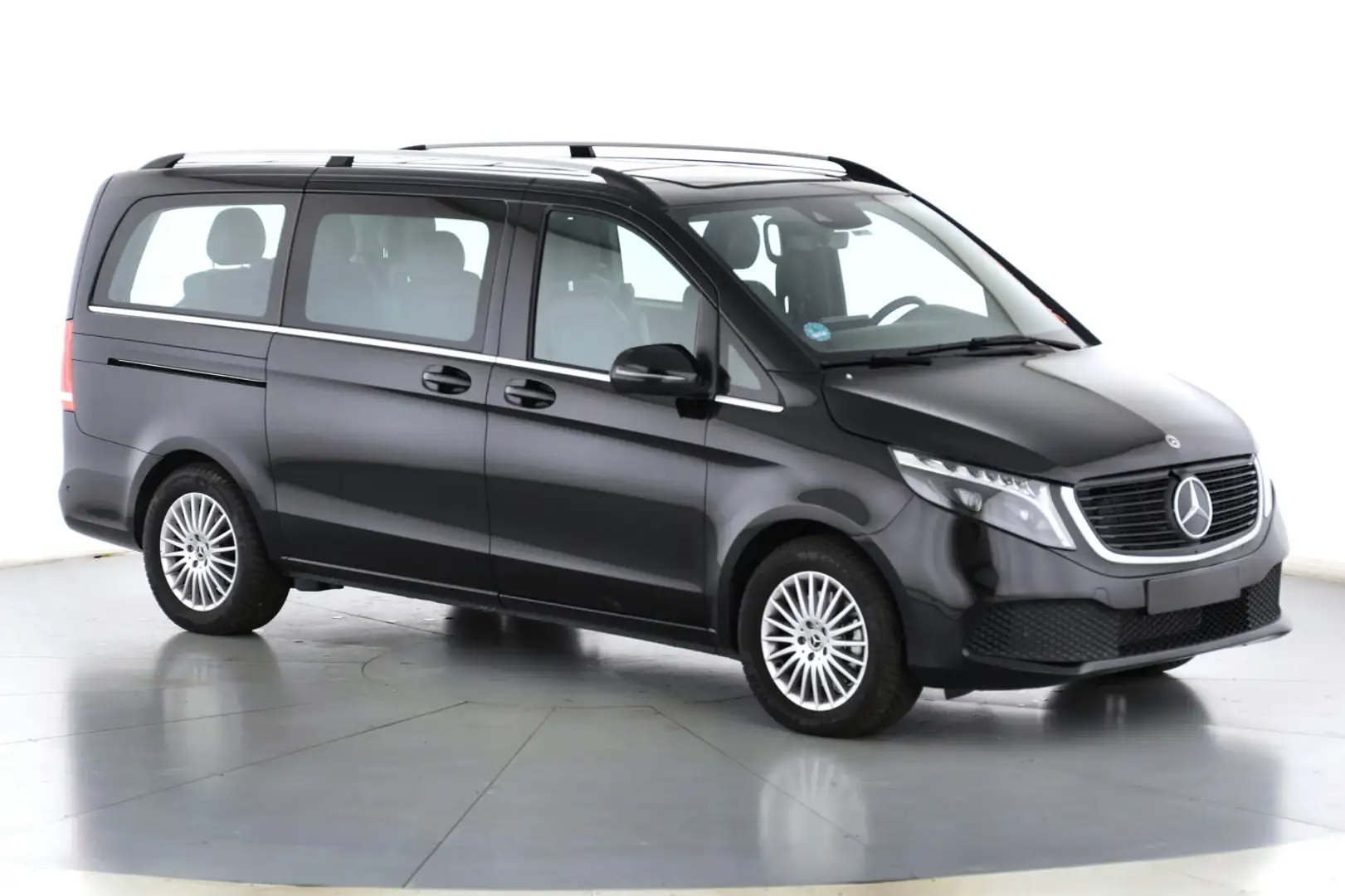 Mercedes-Benz EQV 300 Avantgarde Lang L2 360°+LED+NaviPL+Distr Чорний - 2