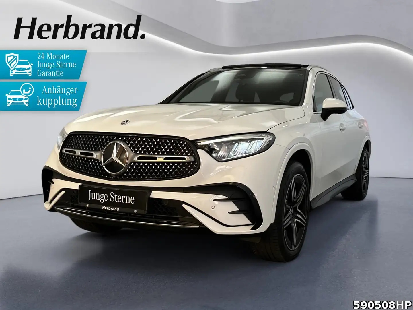 Mercedes-Benz GLC 300 de 4M AMG Pano AHK 360° Weiß - 1
