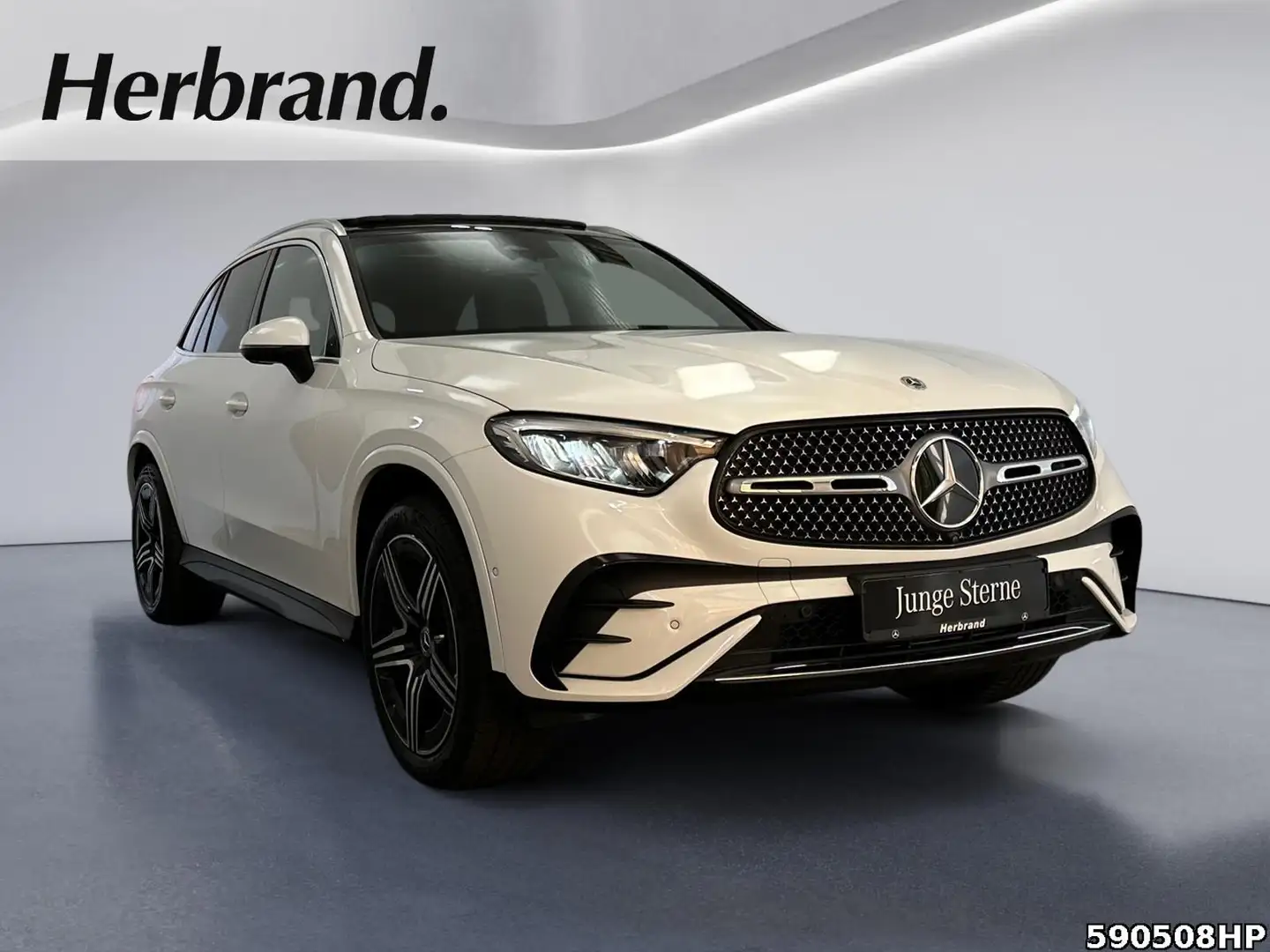 Mercedes-Benz GLC 300 de 4M AMG Pano AHK 360° Weiß - 2