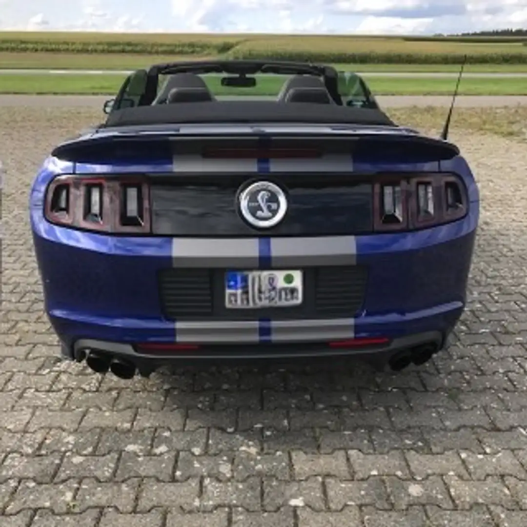 Shelby Mustang GT-H GT 500 SVT Cabriolet Blau - 2
