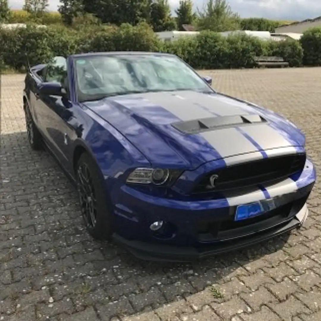 Shelby Mustang GT-H GT 500 SVT Cabriolet Blau - 1