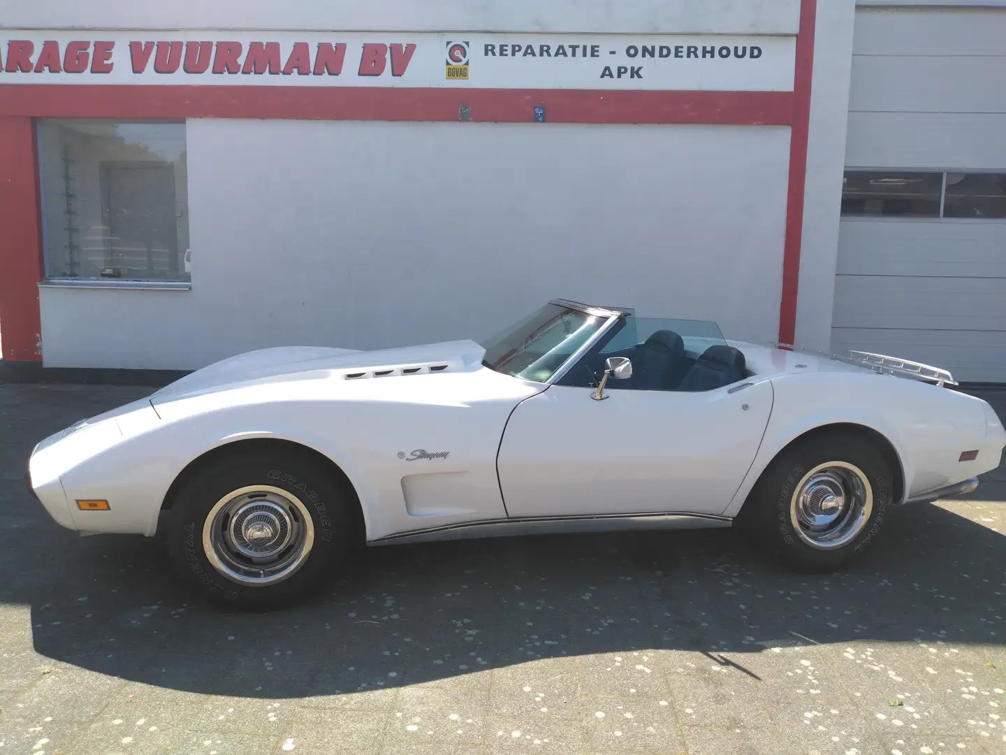 Chevrolet Corvette C3 Blanc - 1