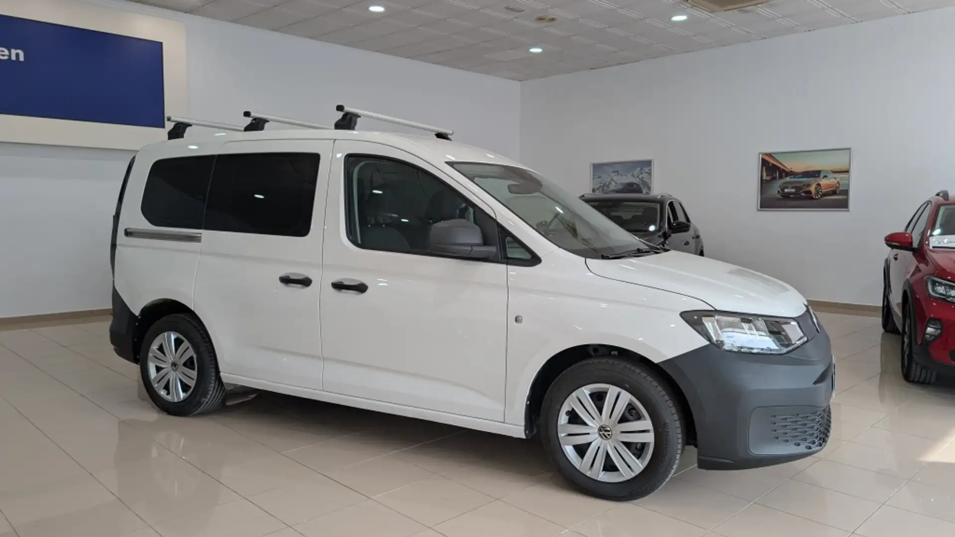 Volkswagen Caddy 2.0TDI Kombi 75kW Blanc - 2