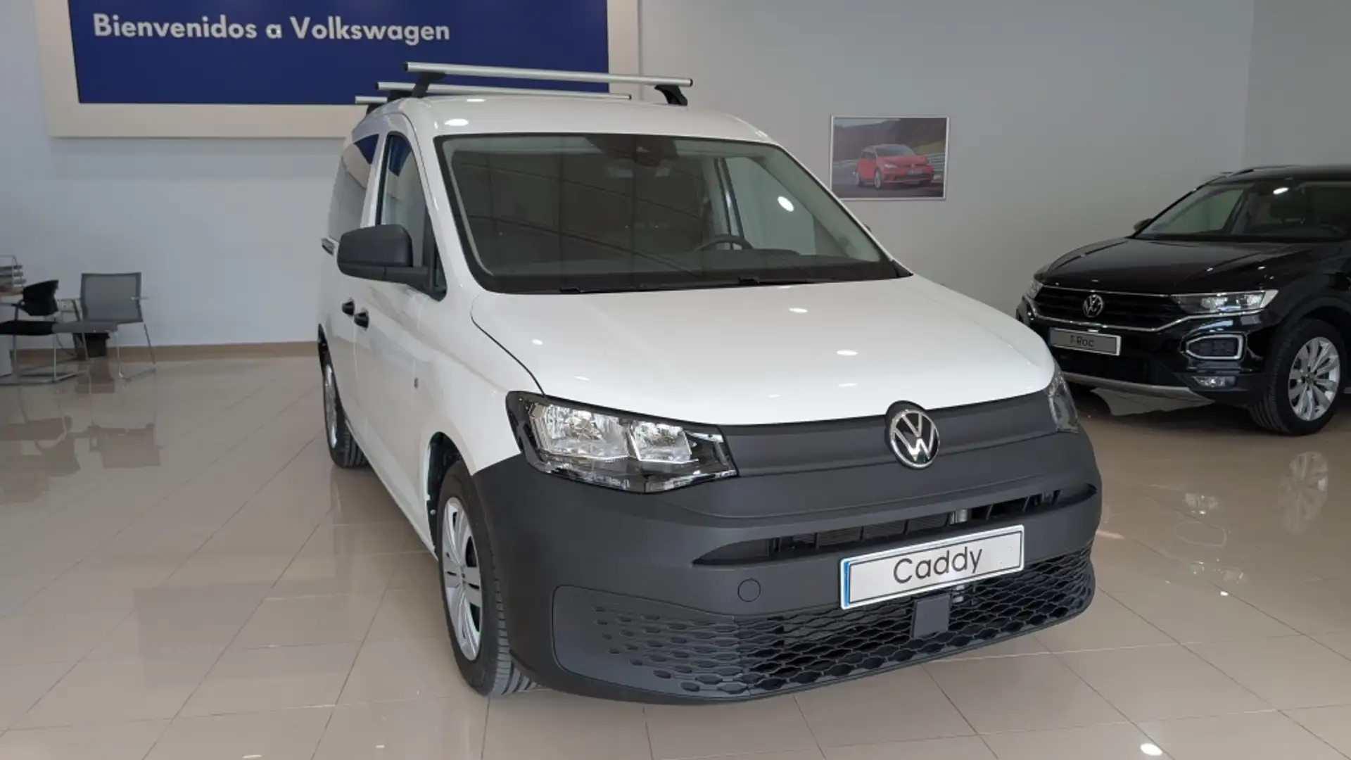 Volkswagen Caddy 2.0TDI Kombi 75kW Blanc - 1