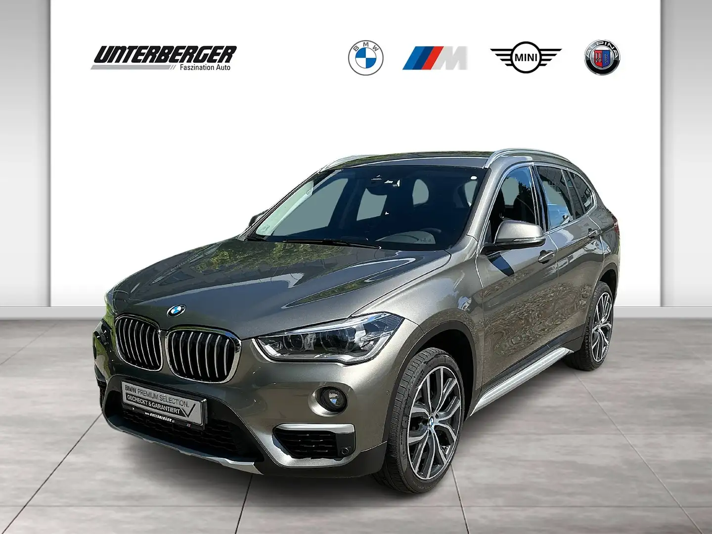 BMW X1 xDrive20i xLine LED RFK Navi Tempomat Shz Gris - 1