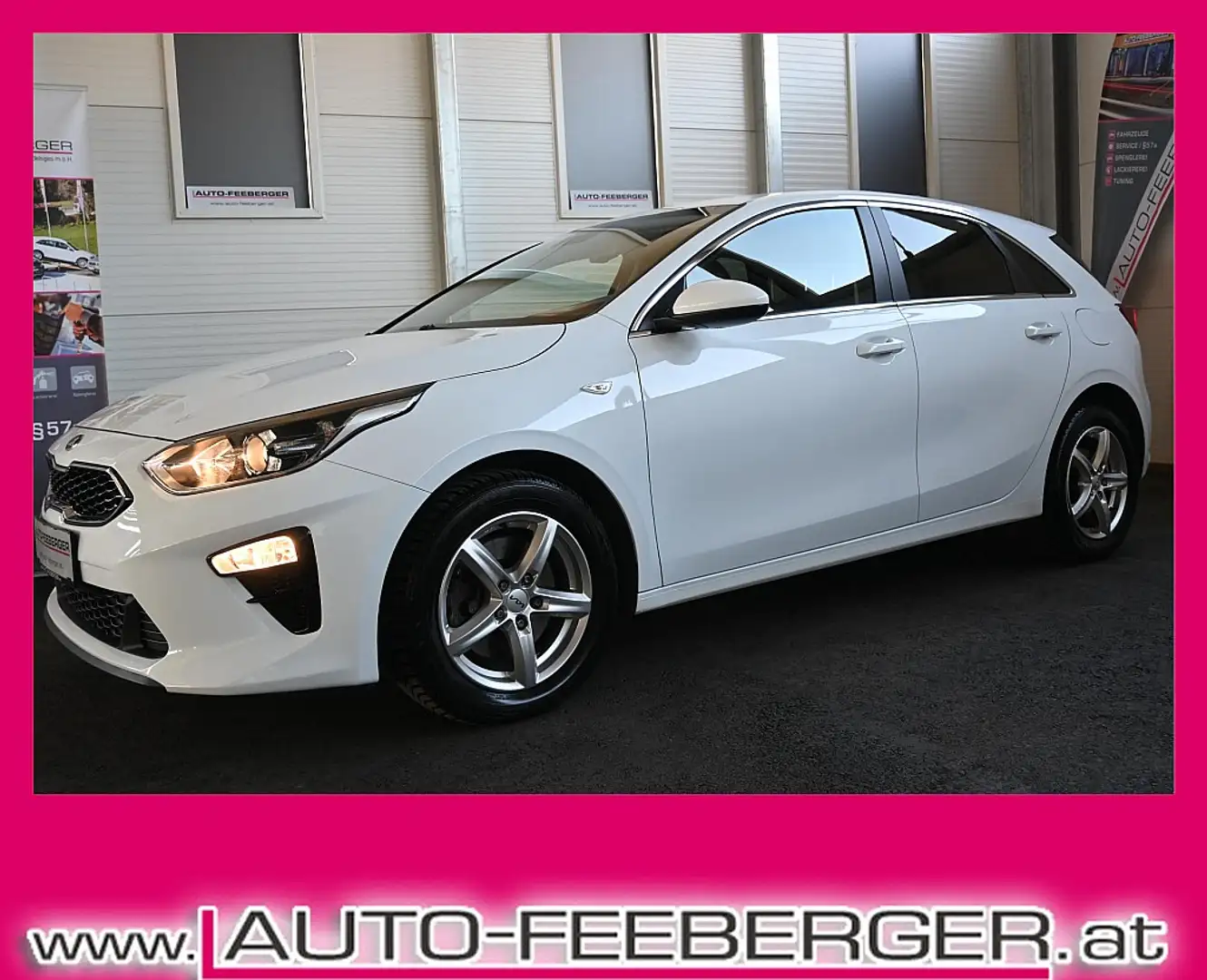 Kia Ceed / cee'd ceed 1,6 CRDi 48V Silber Navi,Sitz+Lenkradheizu... Alb - 1